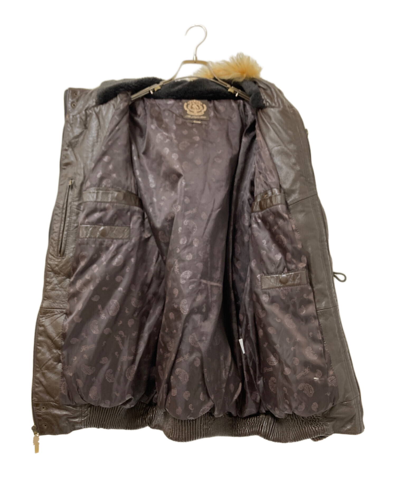 中古・古着通販】KRHYME DENIM (クライムデニム) キルティングレザー 