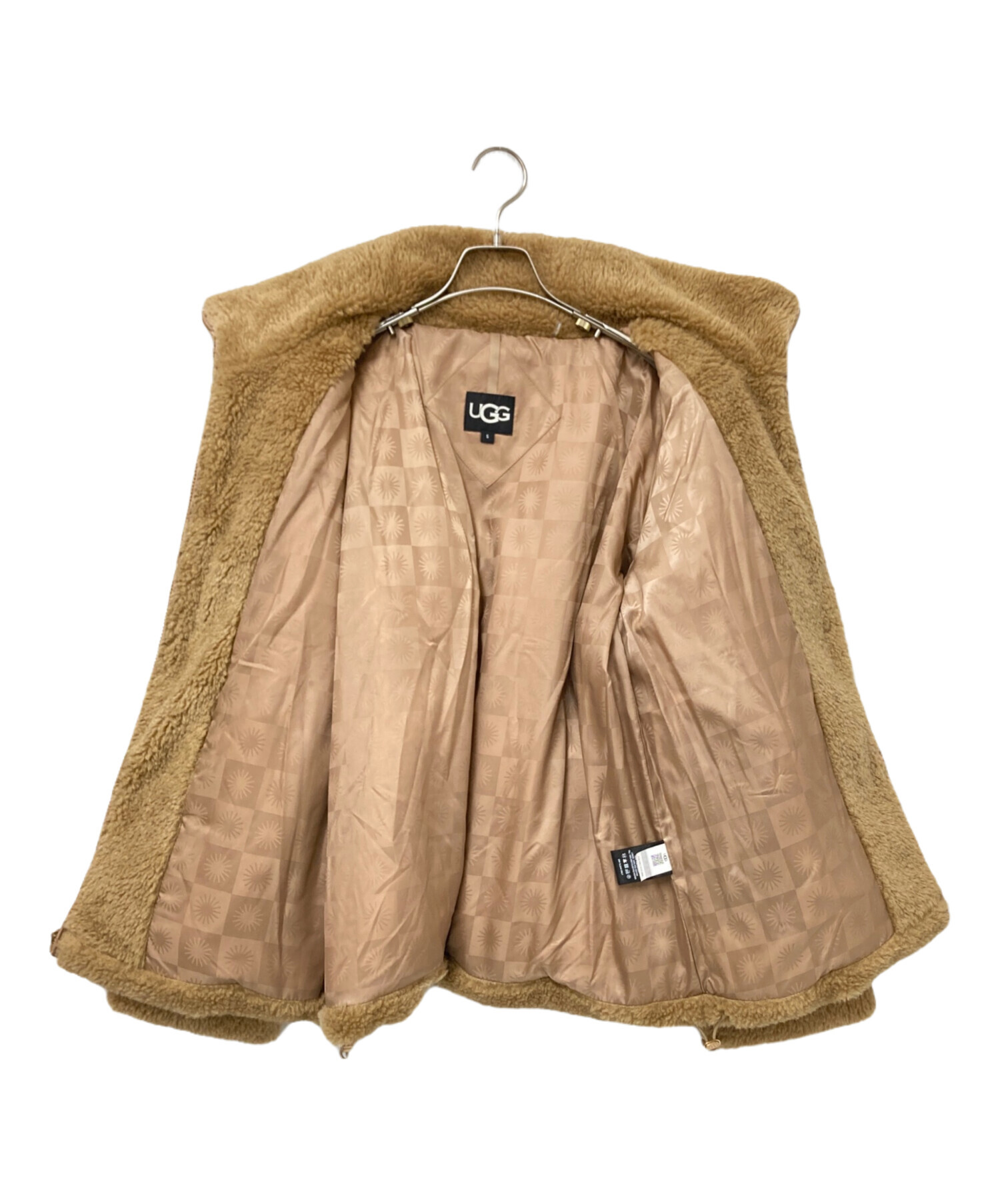 中古・古着通販】UGG (アグ) Emmalyn UGGfluff Puffer Jacket ベージュ 