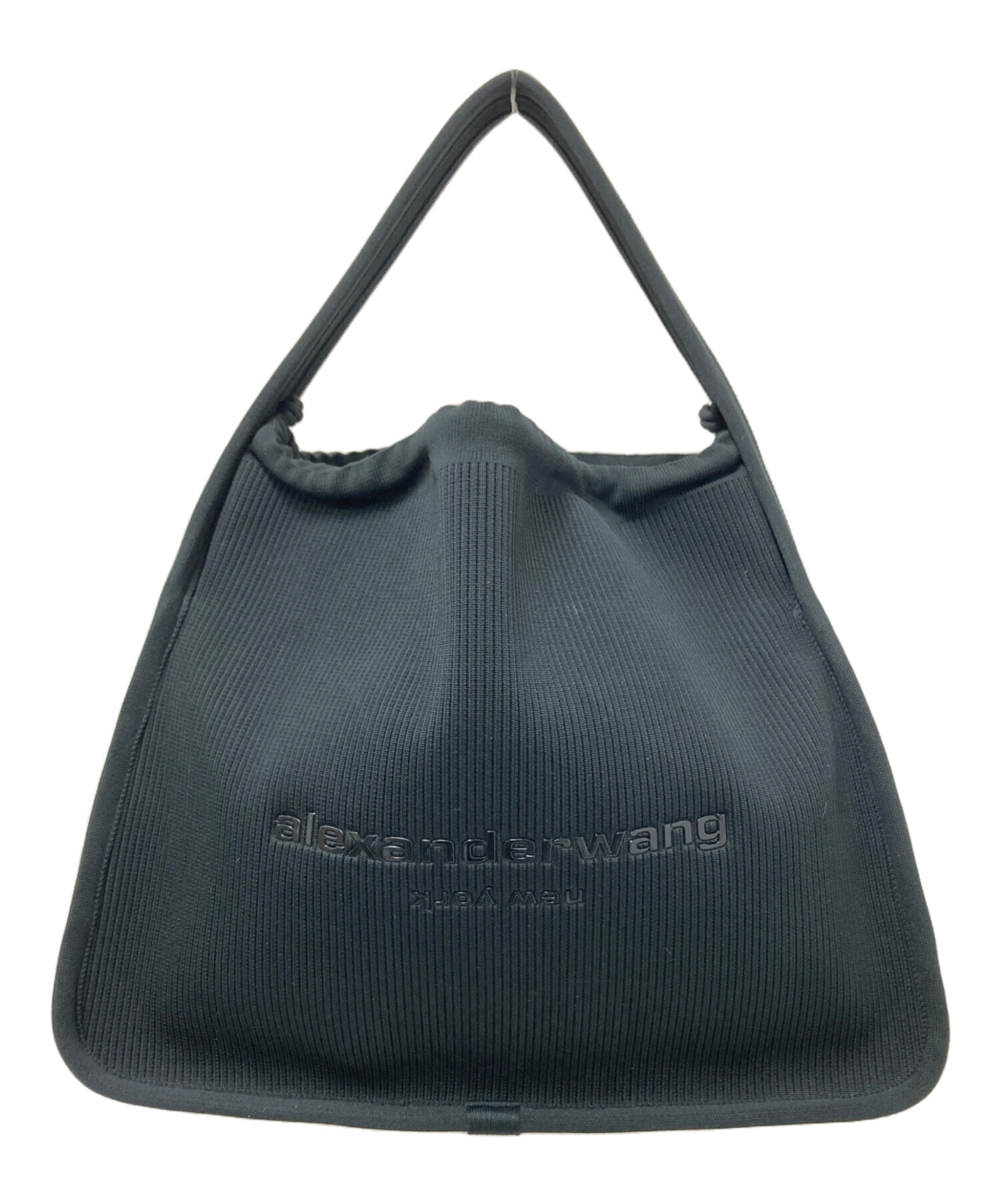 M*！様 Alexander Wang RYAN リブニット ラージ バッグ 極 ☆Alexander Wang☆ ryan リブニット ラージバッグ (Alexander Wang