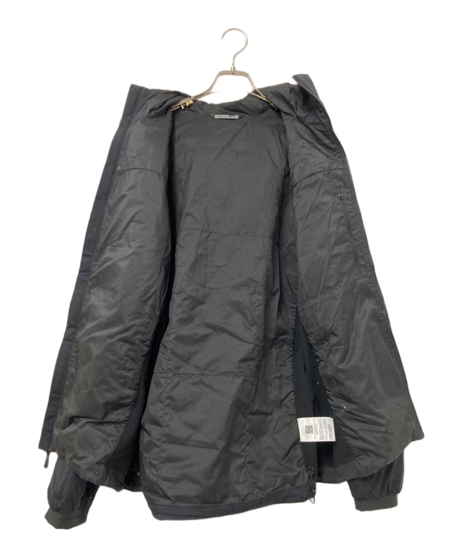 中古・古着通販】ARC'TERYX (アークテリクス) ATOM HOODY ブラック