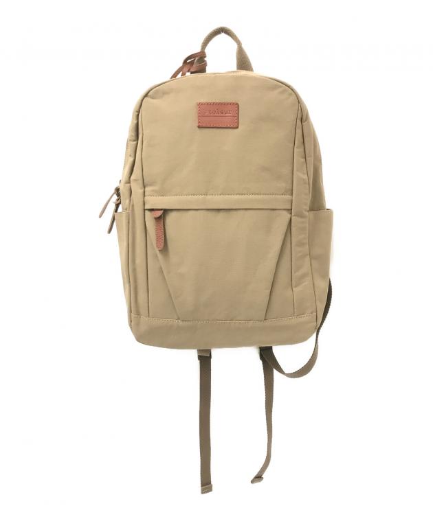中古・古着通販】toleur (トーラ) ナイロンリュック ベージュ サイズ 