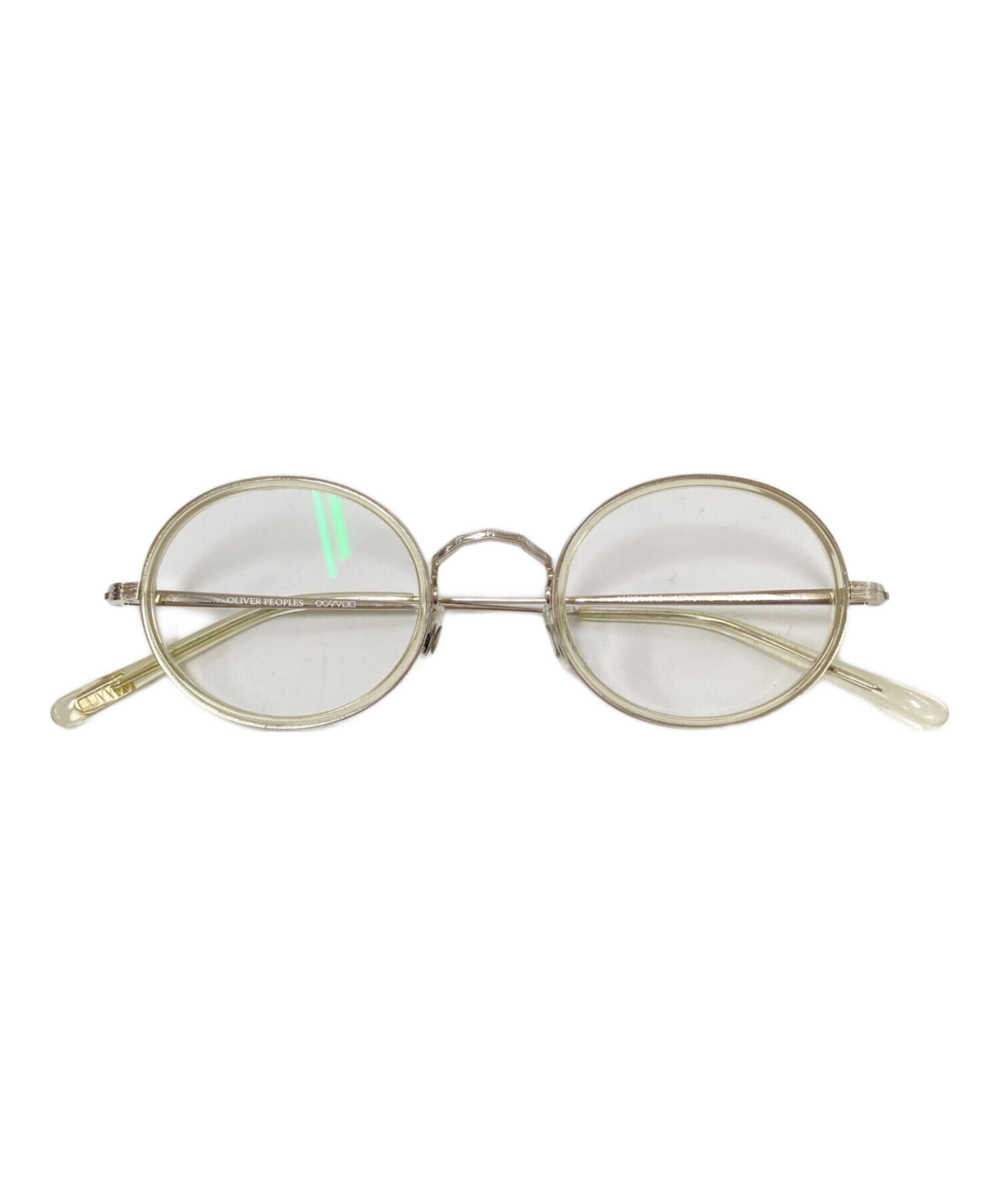 中古・古着通販】OLIVER PEOPLES (オリバーピープルズ) ラウンド眼鏡