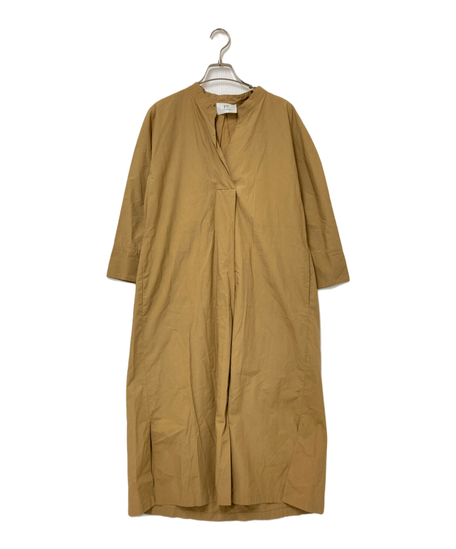 1er Arrondissement プルミエ アロンディスモン ワンピース 36 ブラウン レディース 中古・古着通販】1er Arrondissement (プルミエ アロンディスモン