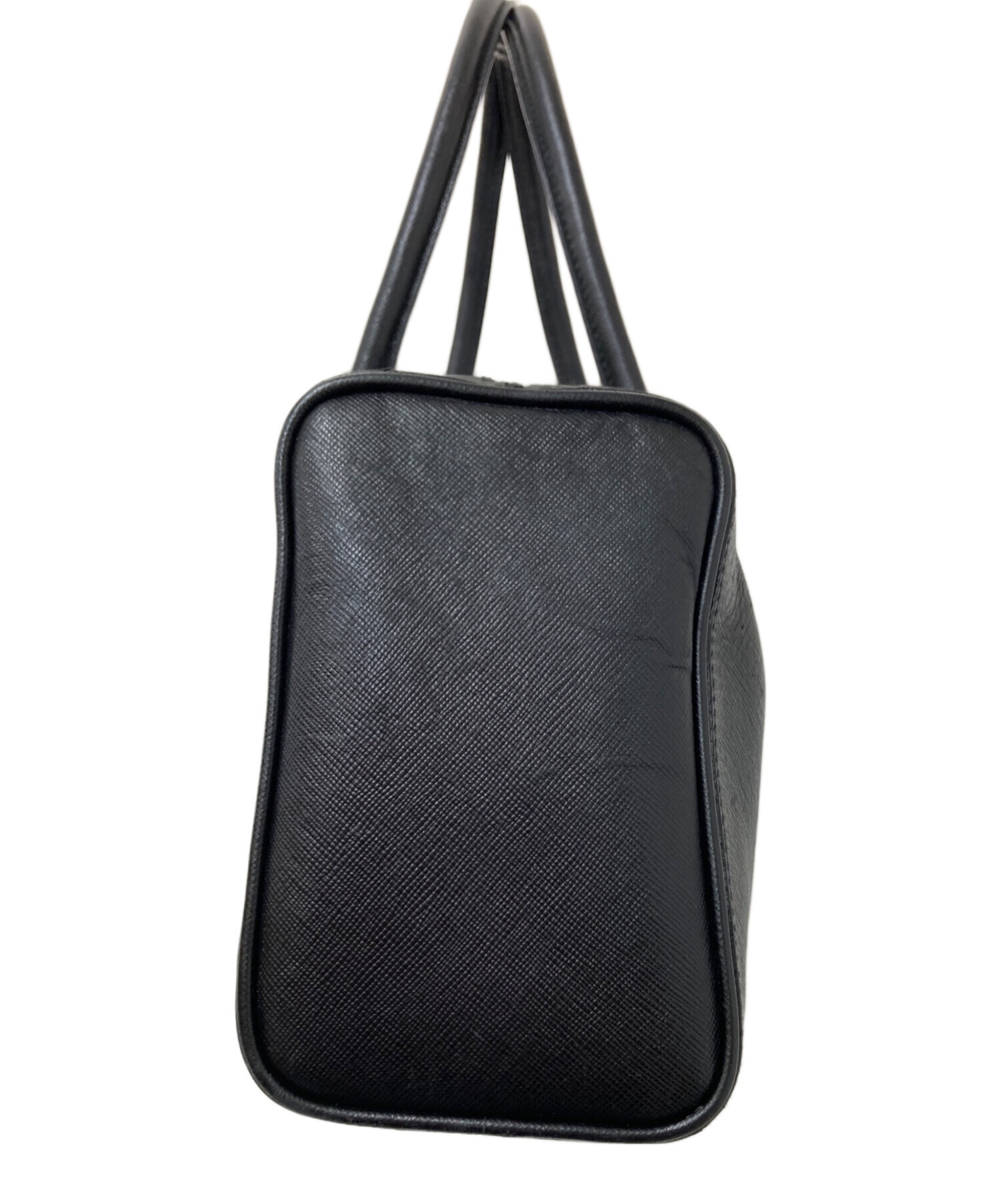 中古・古着通販】PRADA (プラダ) サフィアーノレザーボストンバッグ 
