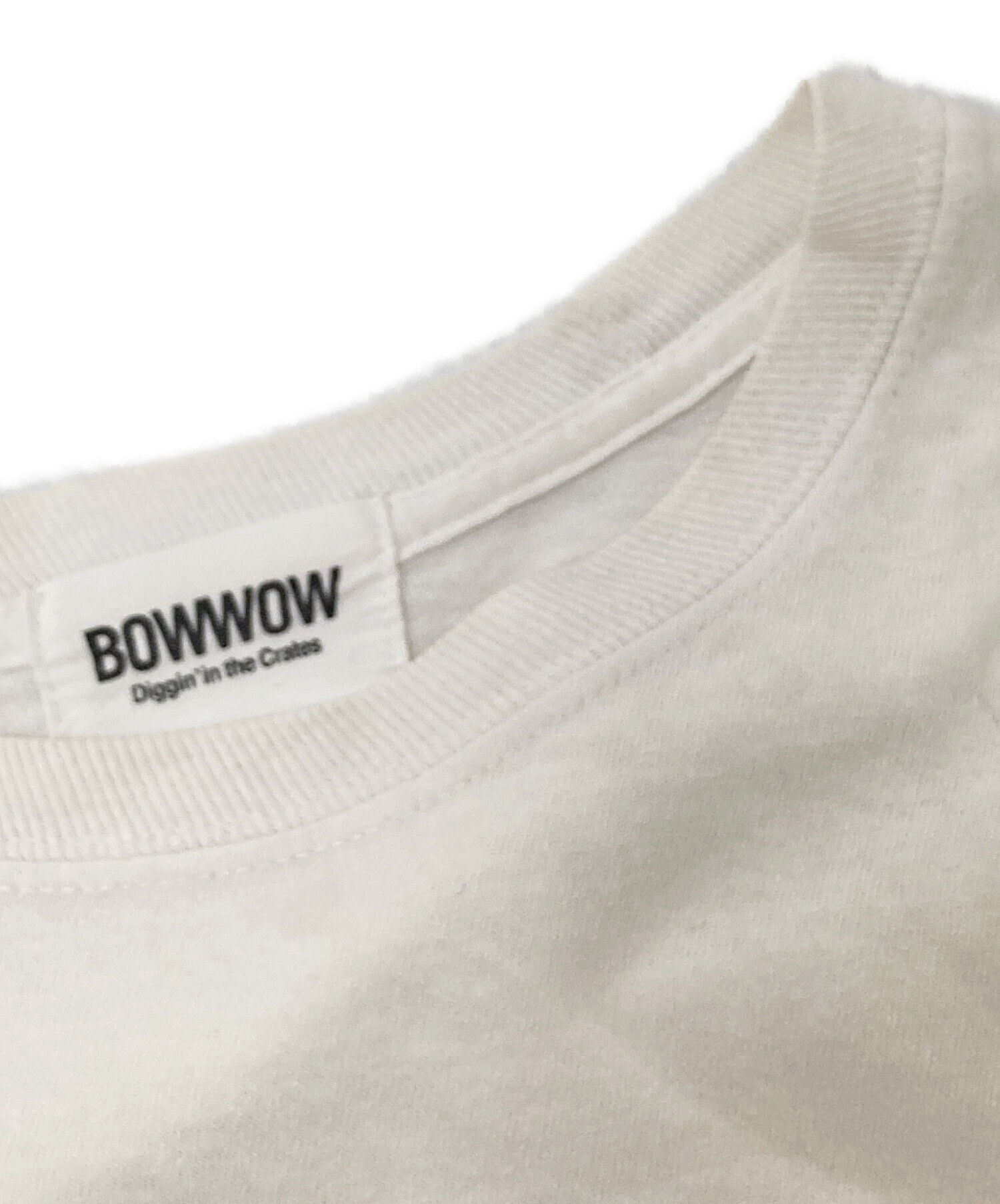 BOW WOW バウワウ Tシャツ・カットソー M 白 【古着】【中古】【送料無料】 BOW WOW（バウワウ） | メンズの古着・中古通販 | 【公式】RAGTAG