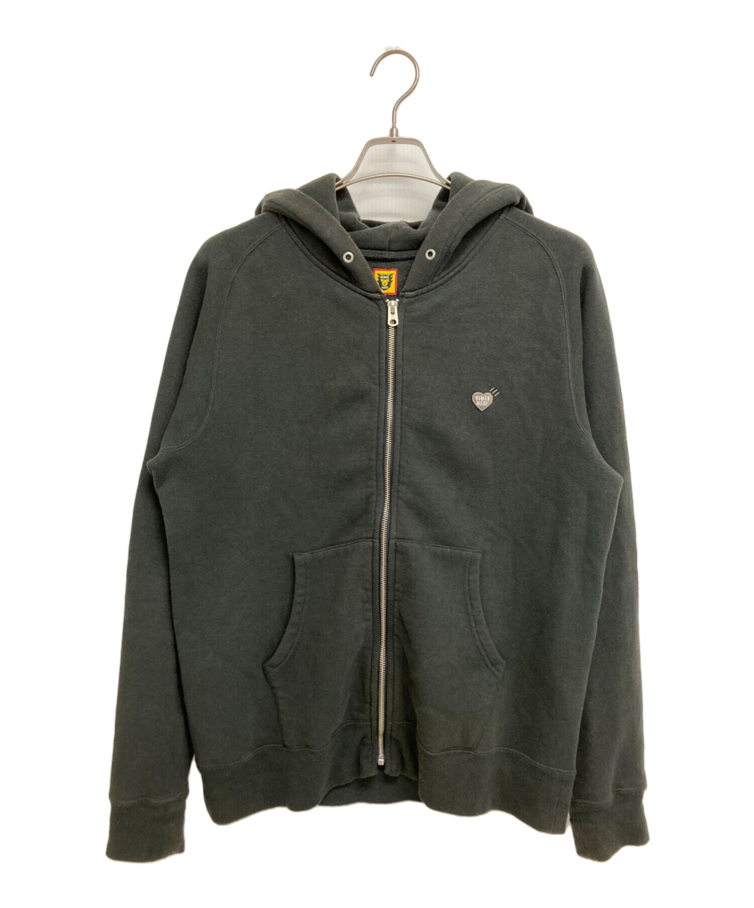 中古・古着通販】HUMAN MADE (ヒューマンメイド) バックロゴジップ 