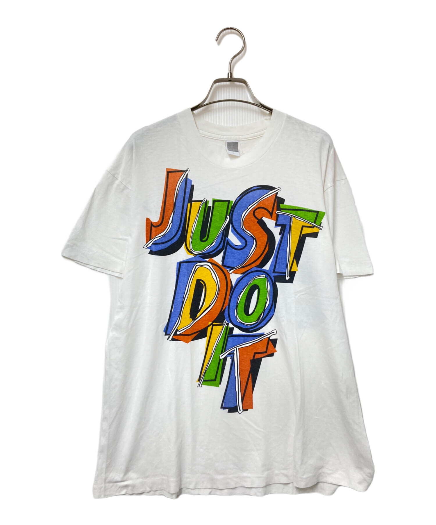 中古・古着通販】NIKE (ナイキ) プリントTシャツ ホワイト サイズ:L 