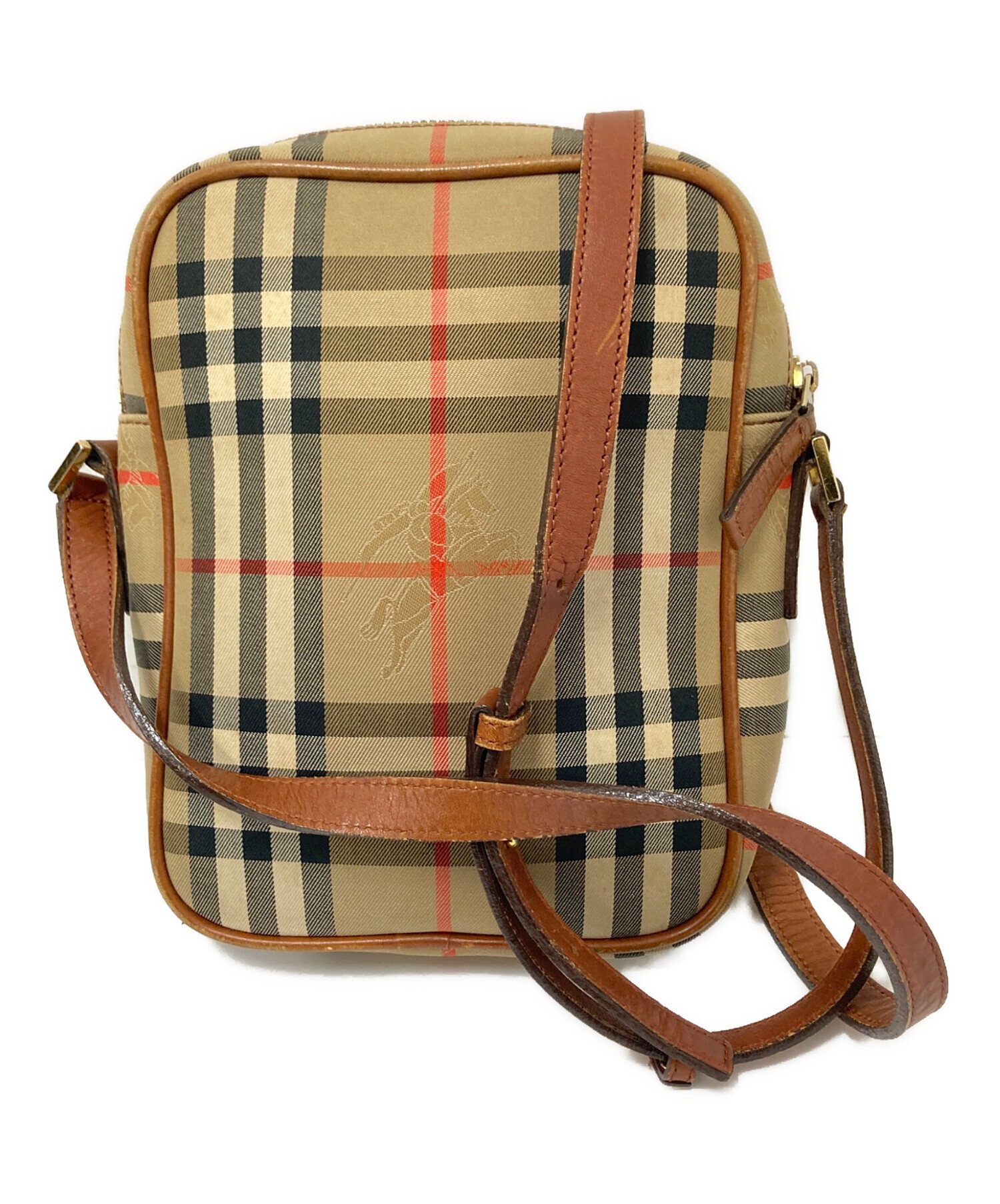中古・古着通販】BURBERRY (バーバリー) ノヴァチェックショルダー 