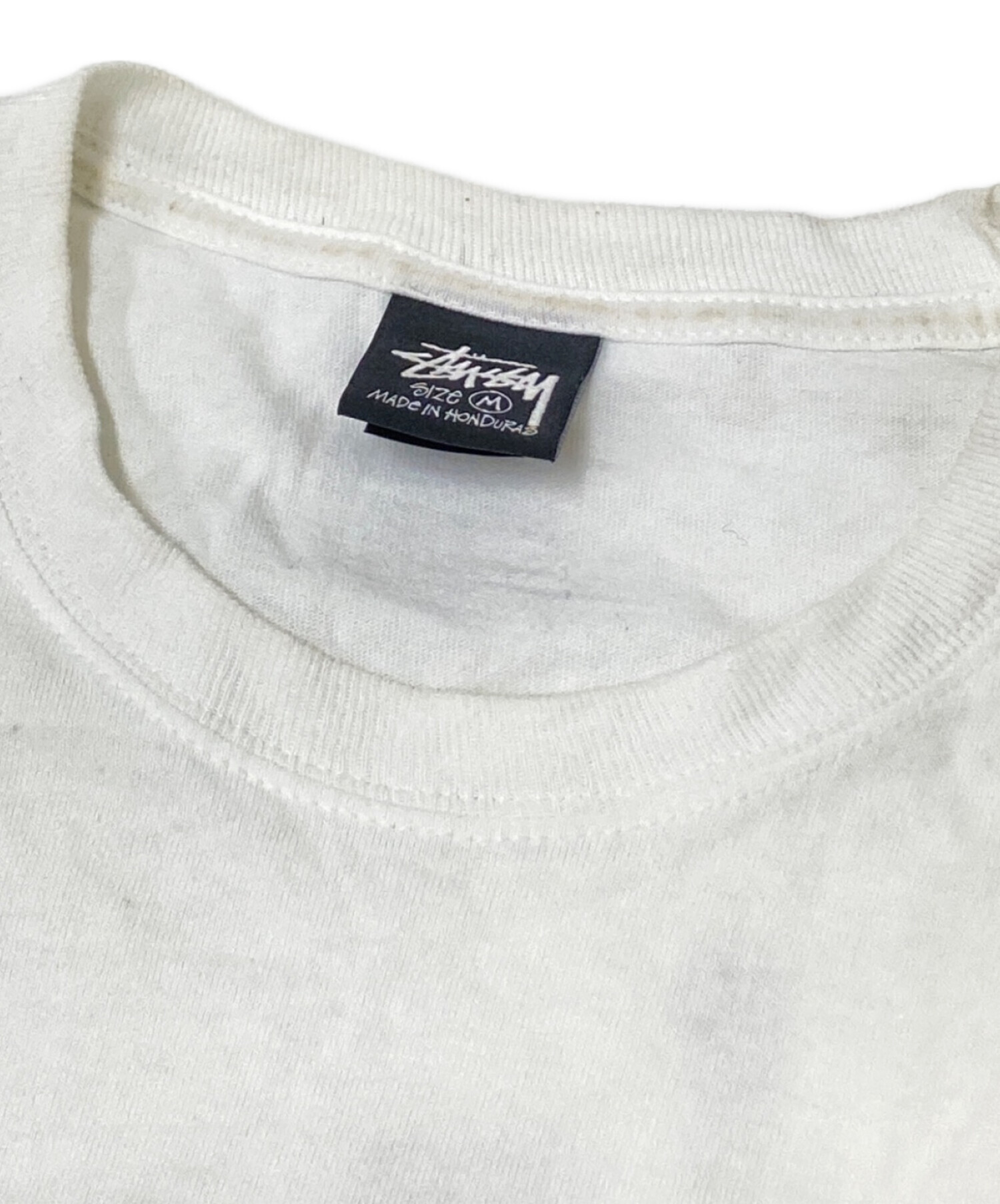 Stussy ロングスリーブTシャツ ホワイト 新品タグ付きⅯ STUSSY ステューシー Japan International Long-Sleeve Tee