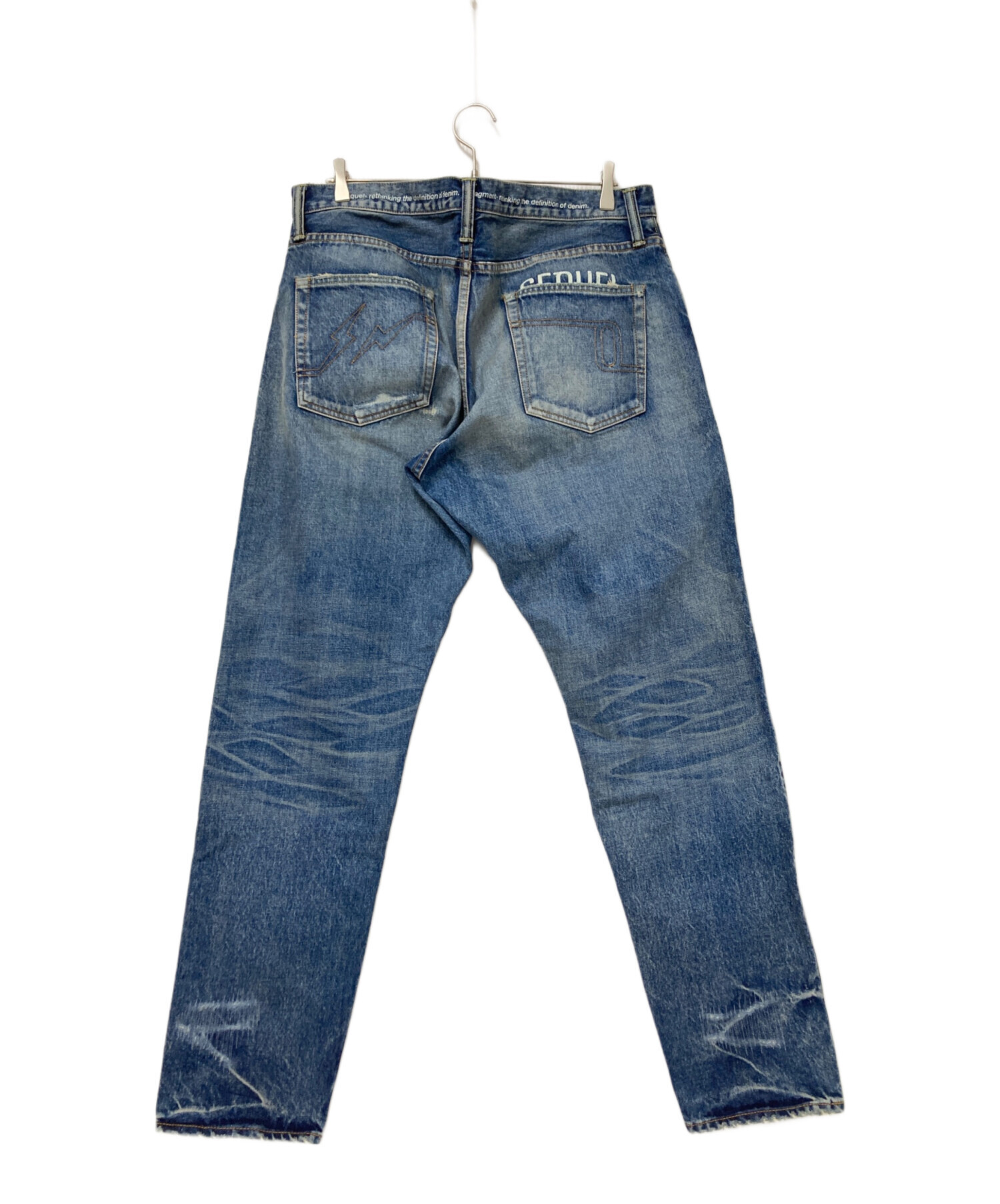 21AW SEQUEL×Fragment DENIM PANTS 【公式通販】 極美 SEQUEL Fragment 