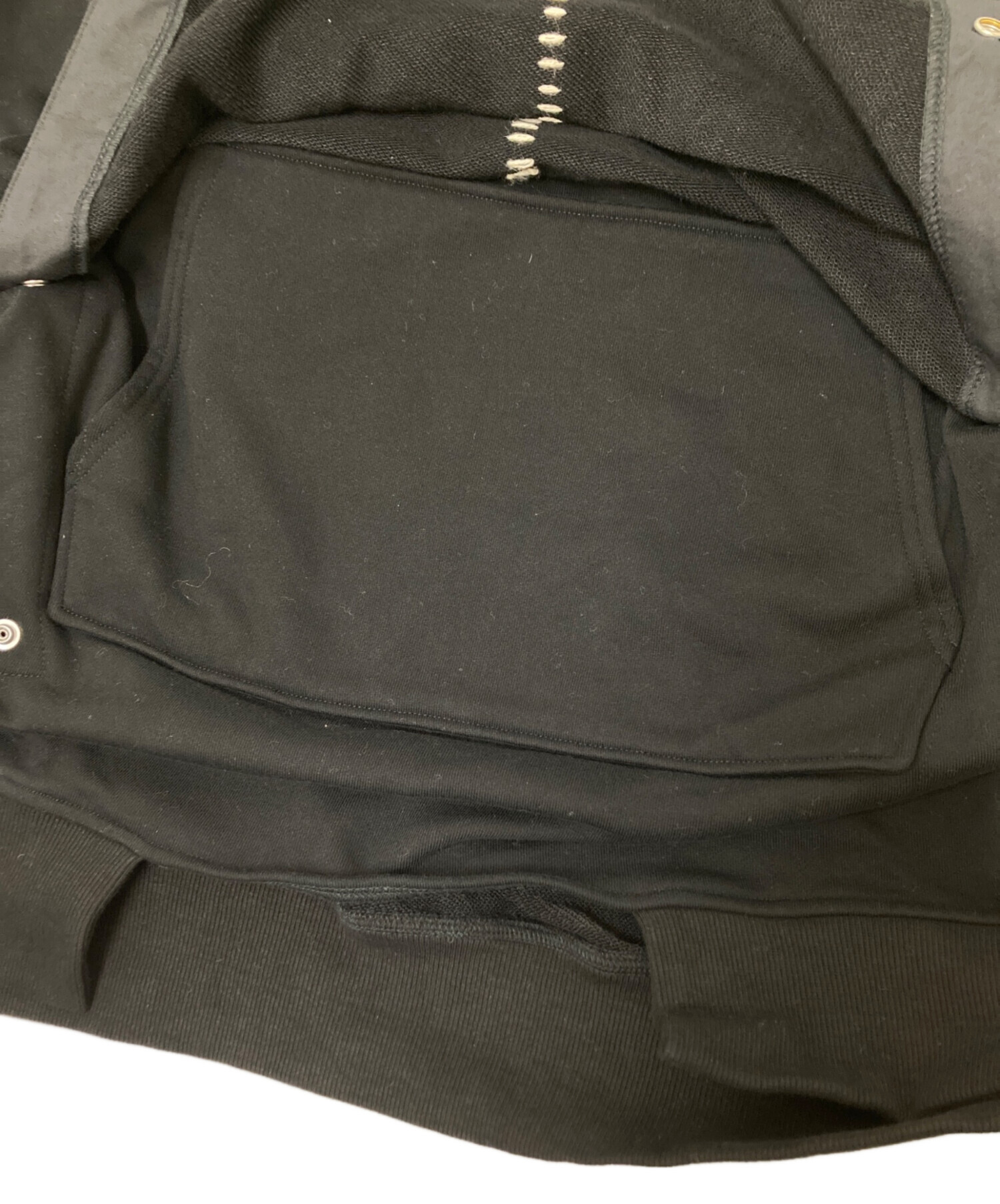 中古・古着通販】glamb (グラム) Cross Stitch Hoodie ブラック サイズ