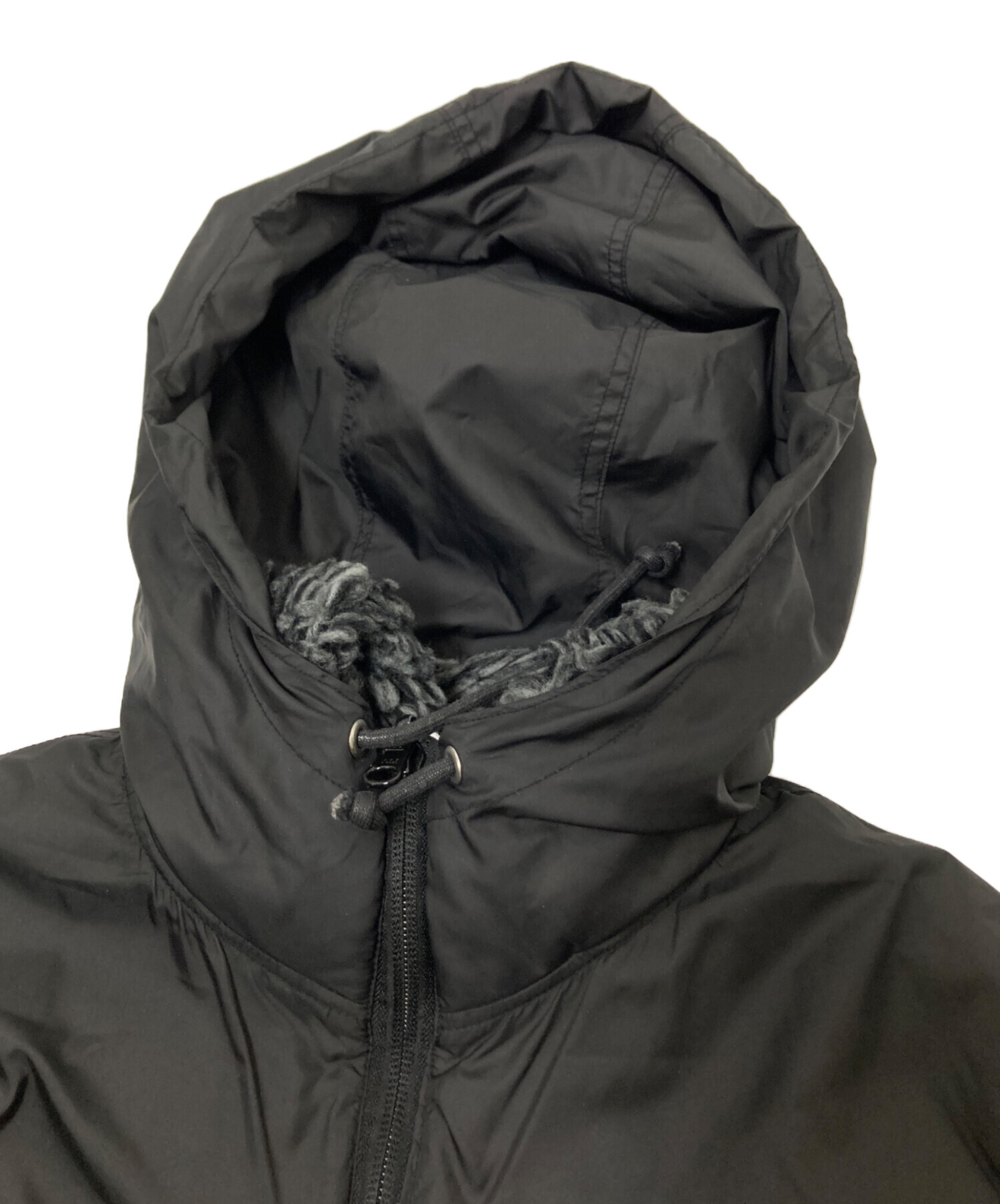 中古・古着通販】sacai (サカイ) リバーシブルフリースベスト ブラック