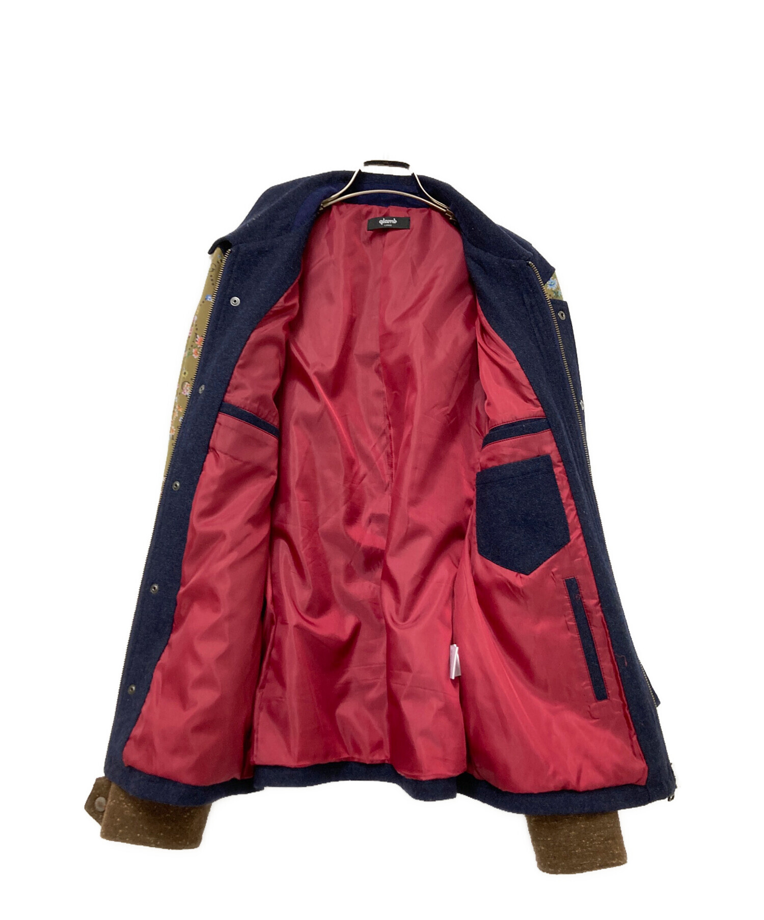中古・古着通販】gramb (グラム) モノグラムジャケット ネイビー 