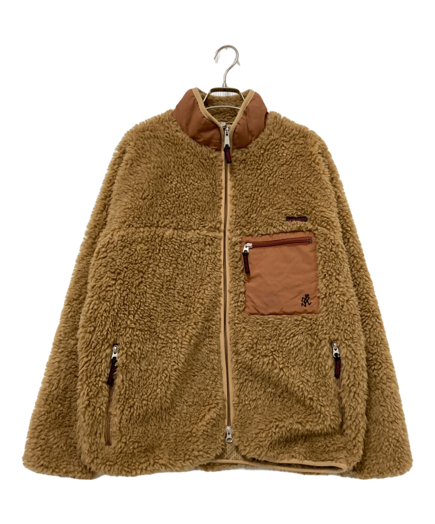 中古・古着通販】GRAMICCI (グラミチ) ボアジャケット ブラウン サイズ