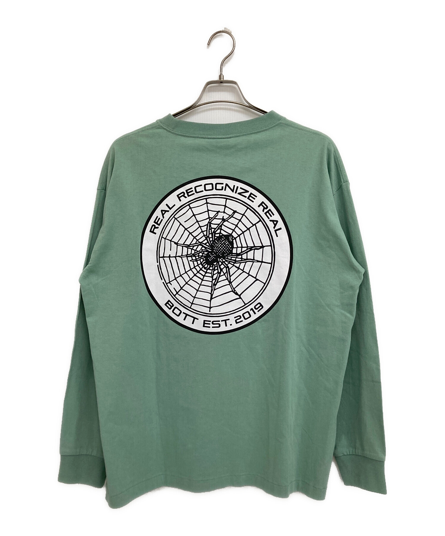 中古・古着通販】BoTT (ボット) Spider LS Tee グリーン サイズ:XL