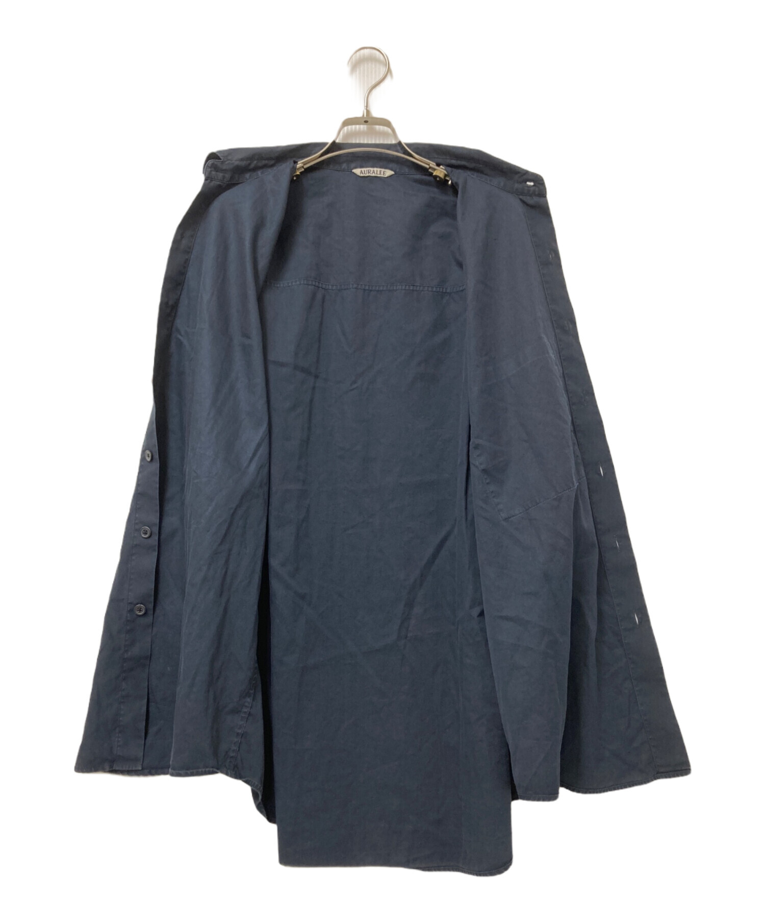 中古・古着通販】AURALEE (オーラリー) WASHED FINX TWILL HALF SLEEVE