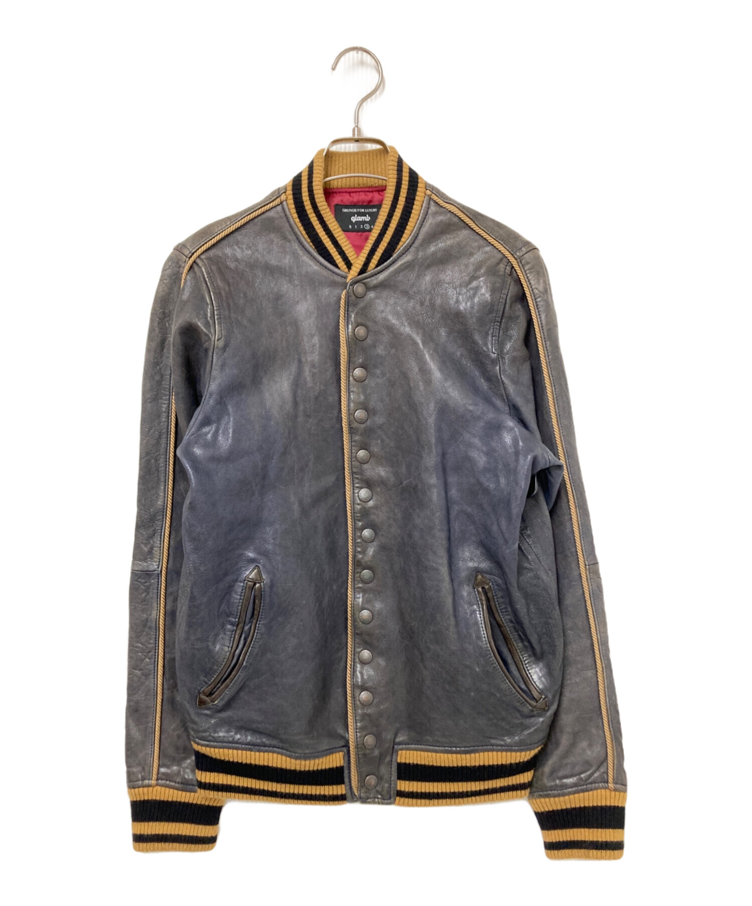 中古・古着通販】gramb (グラム) Clyman stadium JKT ブラウン