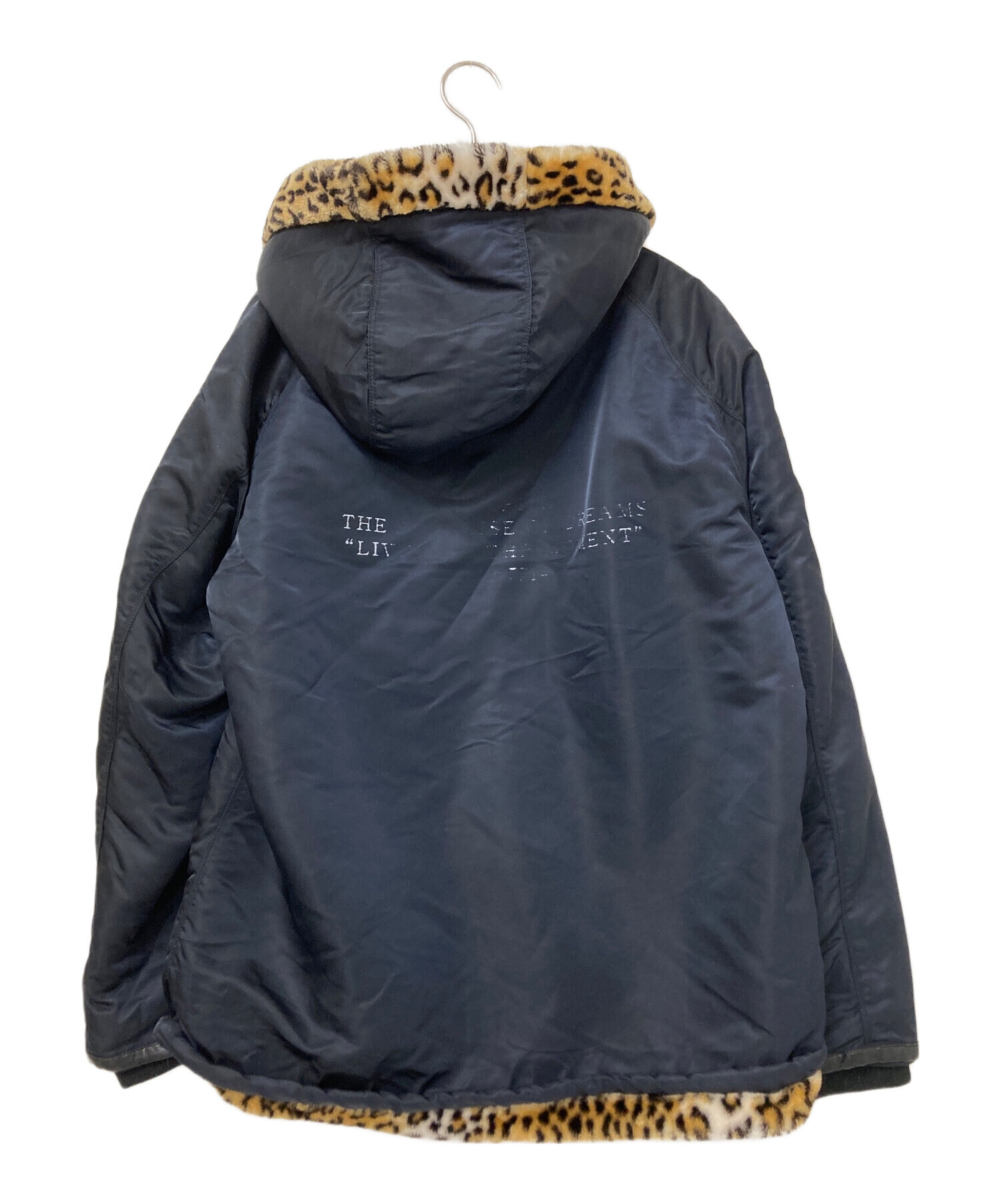 中古・古着通販】CRIMIE (クライミー) LEOPARD BOA HOOD JACKET