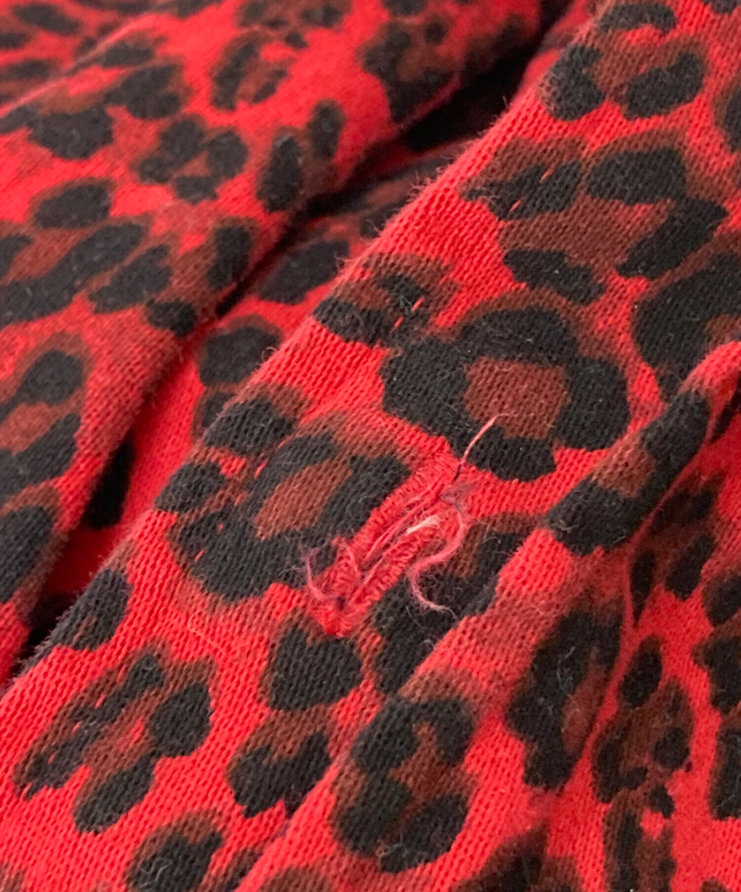 中古・古着通販】glamb (グラム) レオパードシャツ レッド サイズ:2