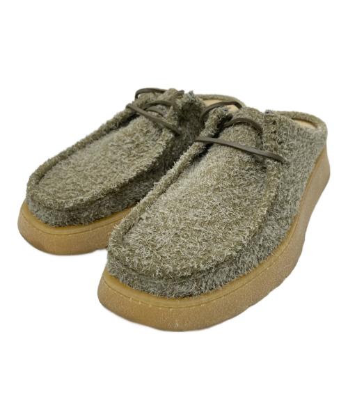 中古・古着通販】CLARKS (クラークス) ZARA (ザラ) レザー ミュール