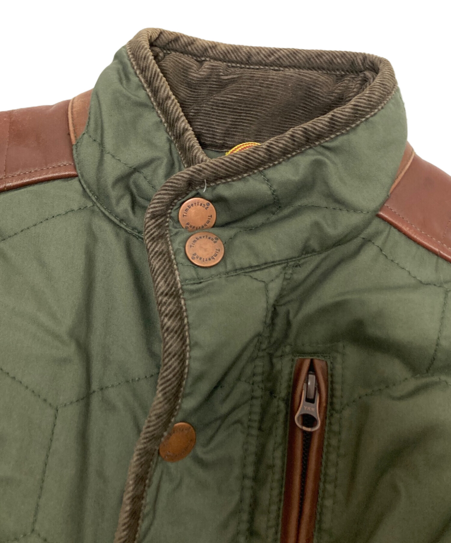 中古・古着通販】Timberland (ティンバーランド) レザー切替
