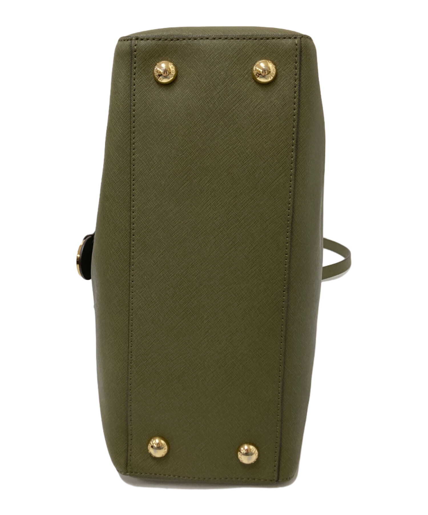 MICHAEL KORS 2way ショルダーバッグ オリーブ 中古・古着通販】MICHAEL KORS (マイケルコース) 2WAYショルダーバッグ