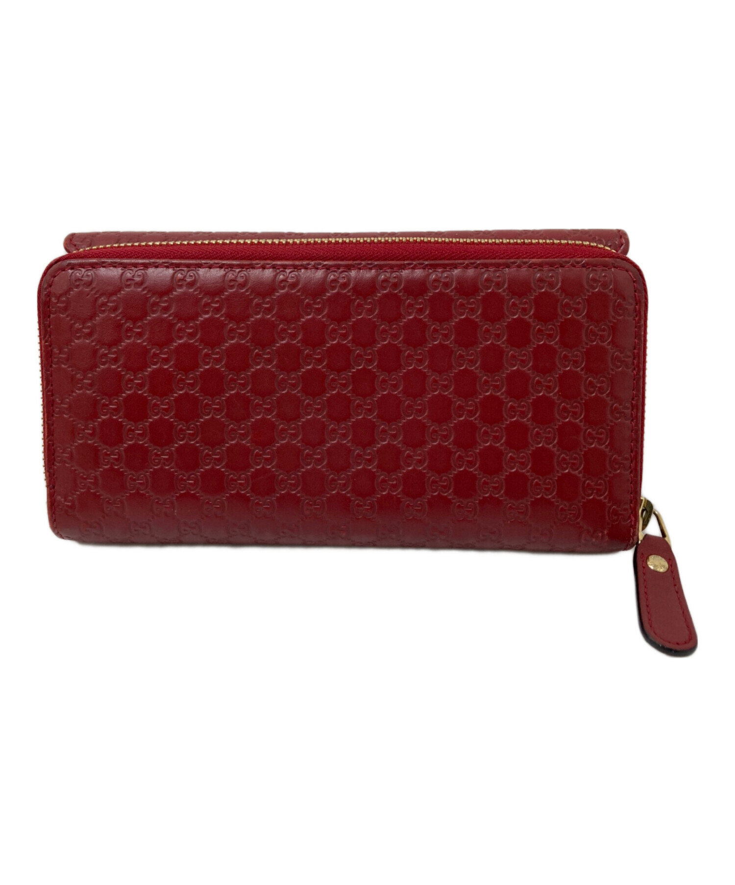 中古・古着通販】GUCCI (グッチ) 長財布 レッド｜ブランド・古着通販