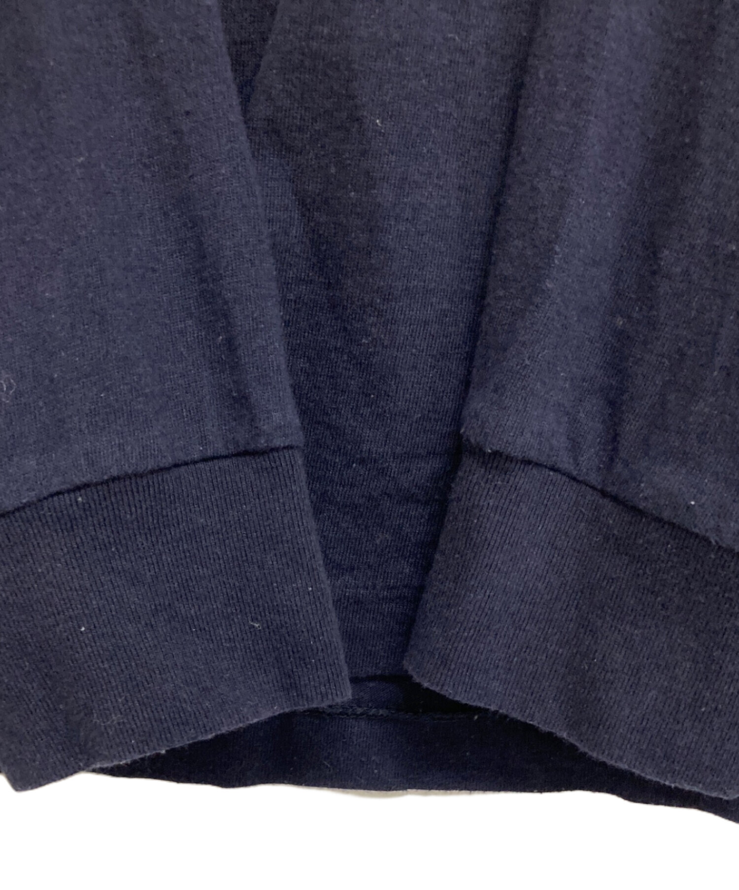中古・古着通販】COMOLI (コモリ) 空紡天竺 長袖Tシャツ ネイビー