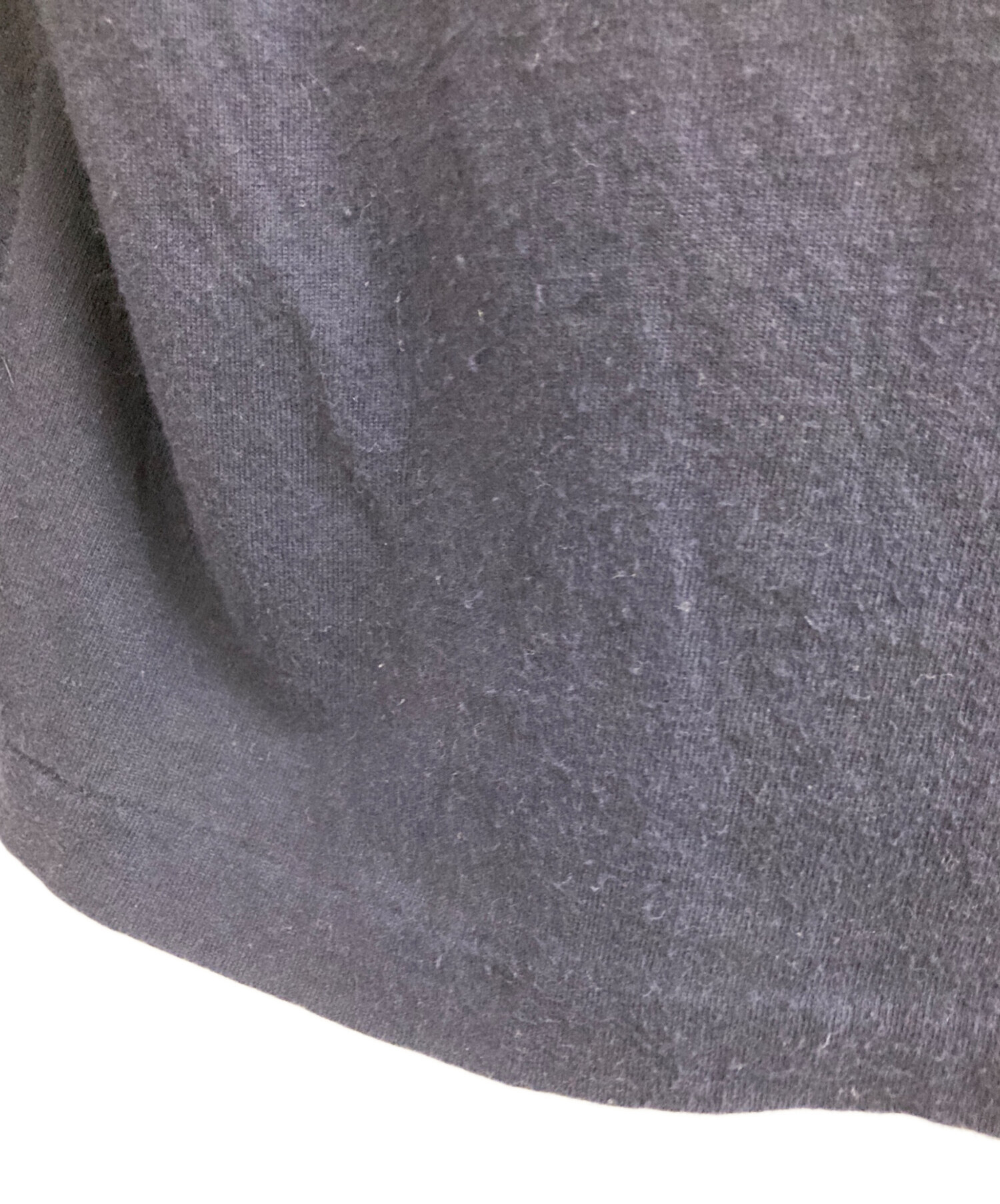 中古・古着通販】COMOLI (コモリ) 空紡天竺 長袖Tシャツ ネイビー