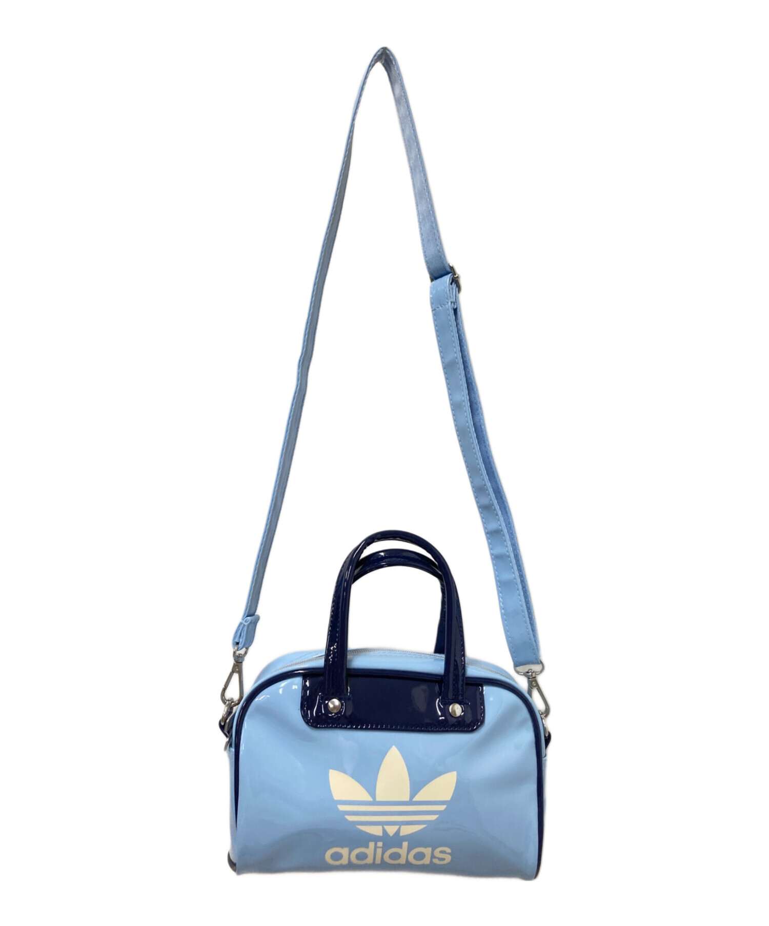 中古・古着通販】adidas (アディダス) ミニボウリングバッグ ブルー