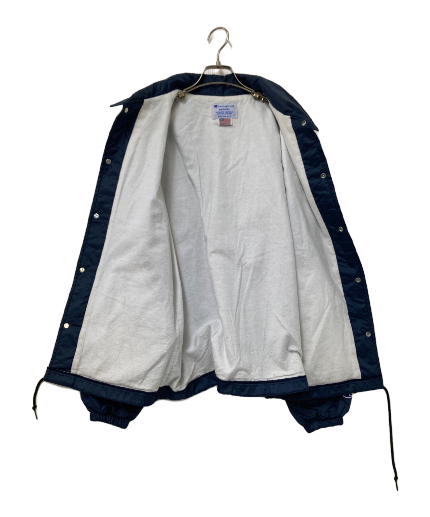 中古・古着通販】Champion (チャンピオン) コーチジャケット ネイビー