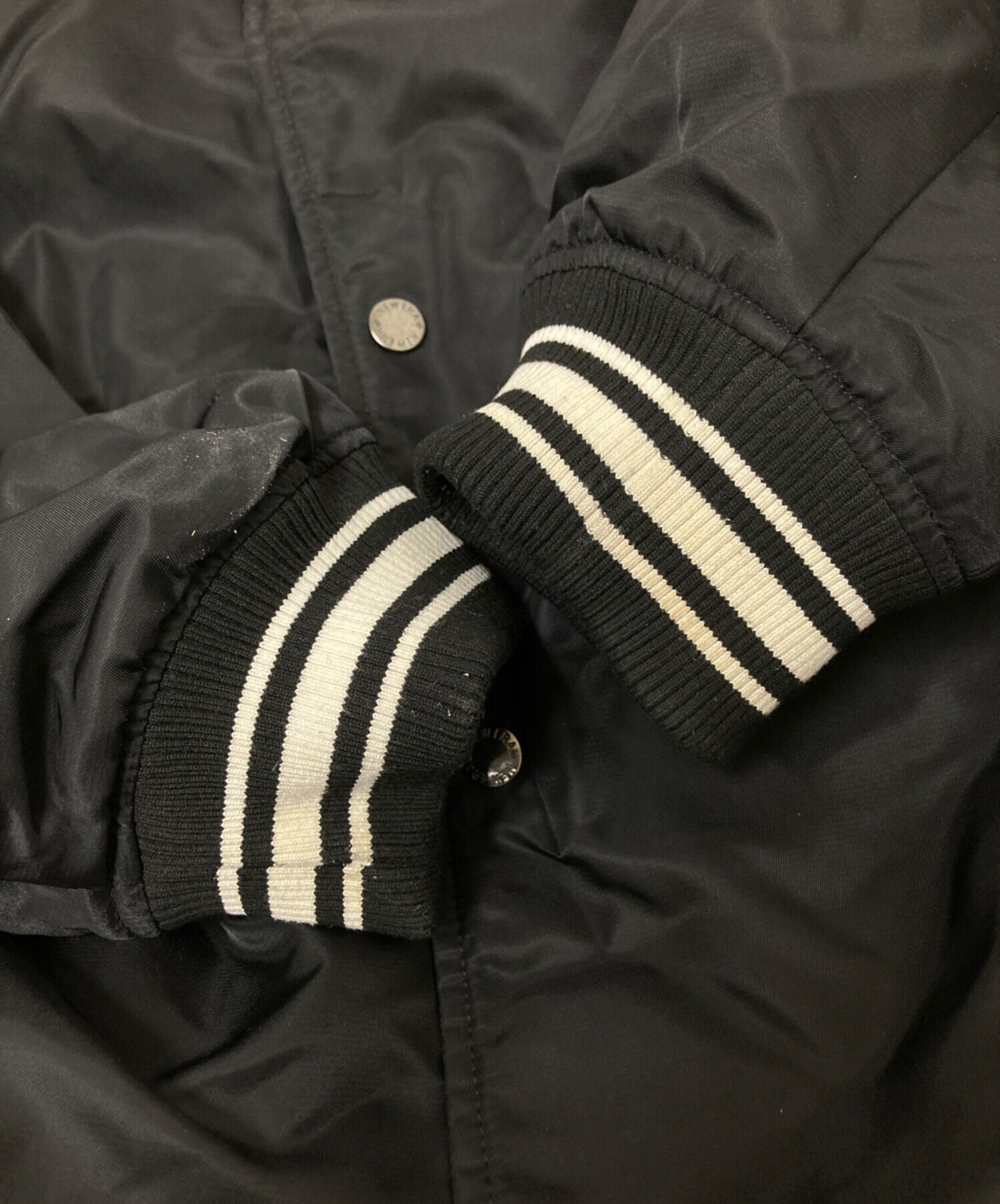 中古・古着通販】New Era (ニューエラ) スタジャン ブラック サイズ 