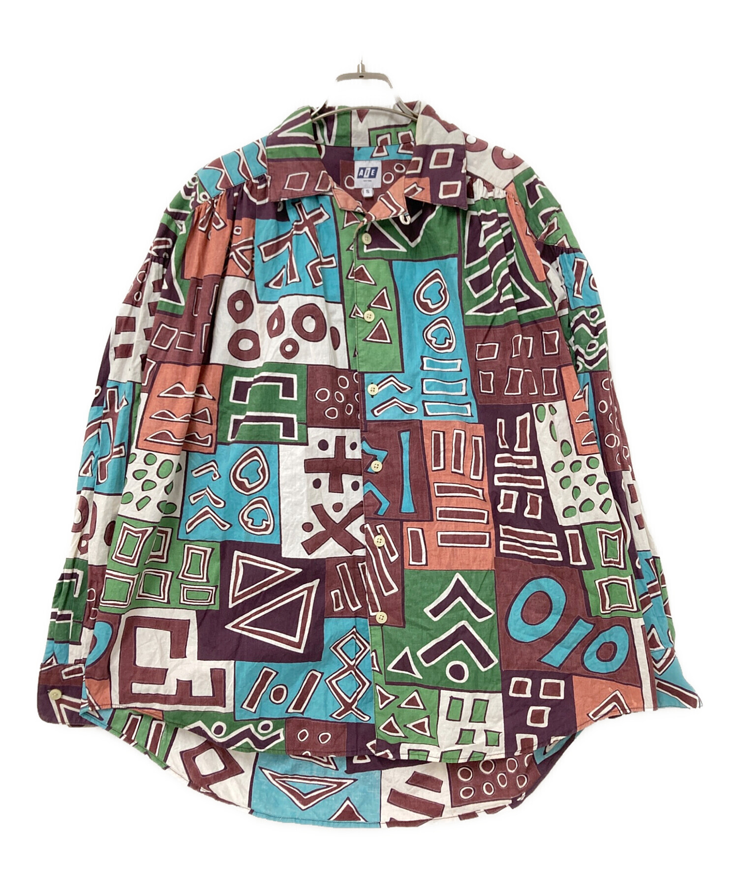 AiE Painter Shirt ブラウン系 中古・古着通販】AiE (エーアイイー) ペインターシャツ ブラウン