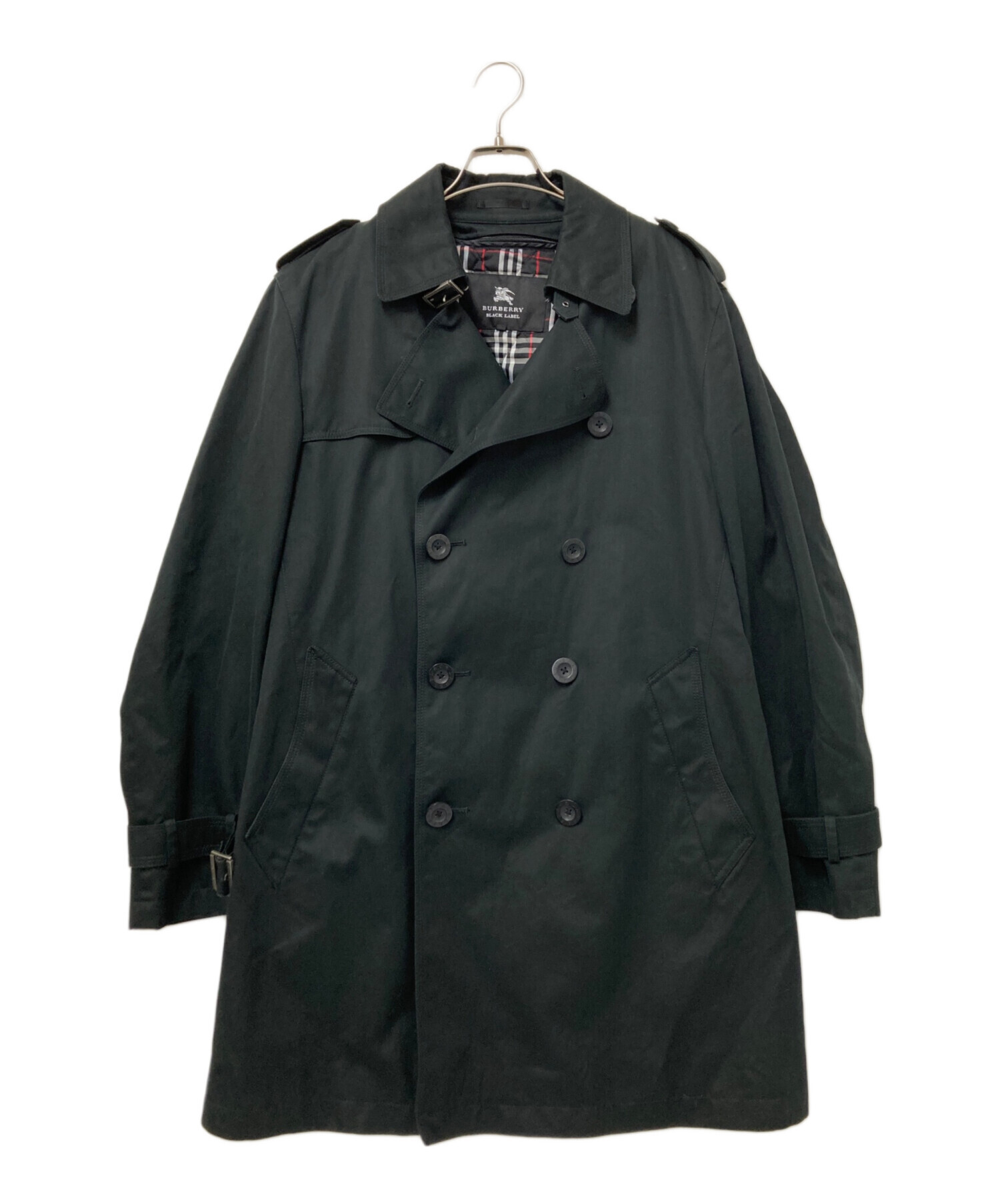 大きめバーバリーブラックレーベル☆ライナー付きトレンチコート