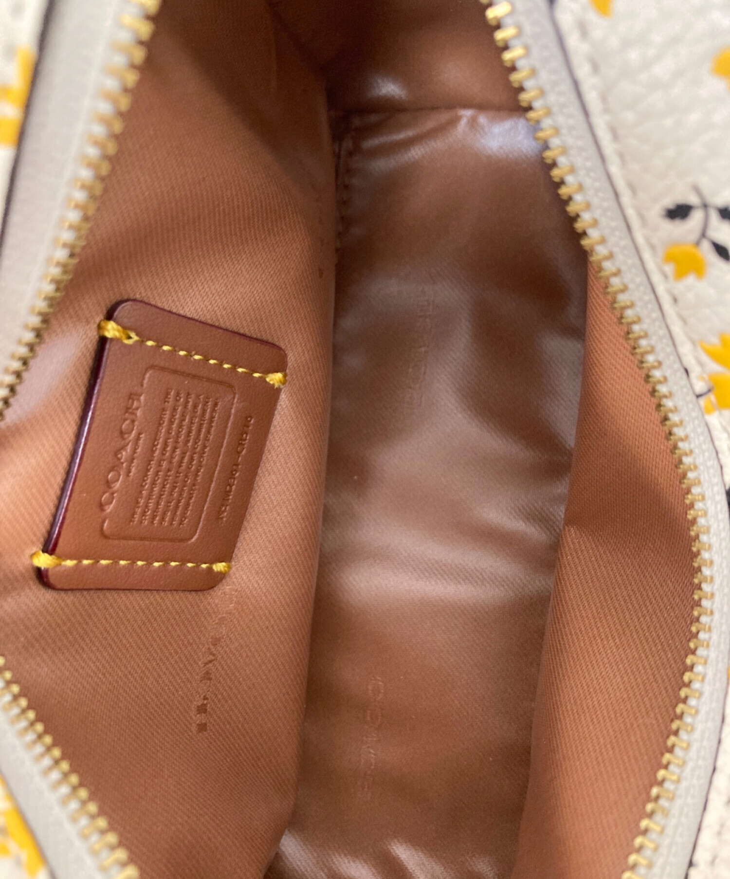 中古・古着通販】COACH (コーチ) コスメティック ポーチ・フローラル 