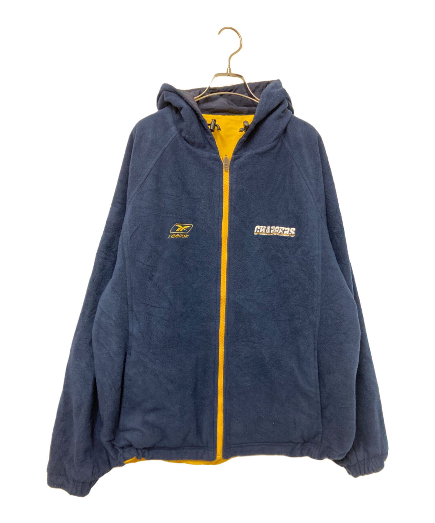 中古・古着通販】REEBOK (リーボック) リバーシブルフーデッド