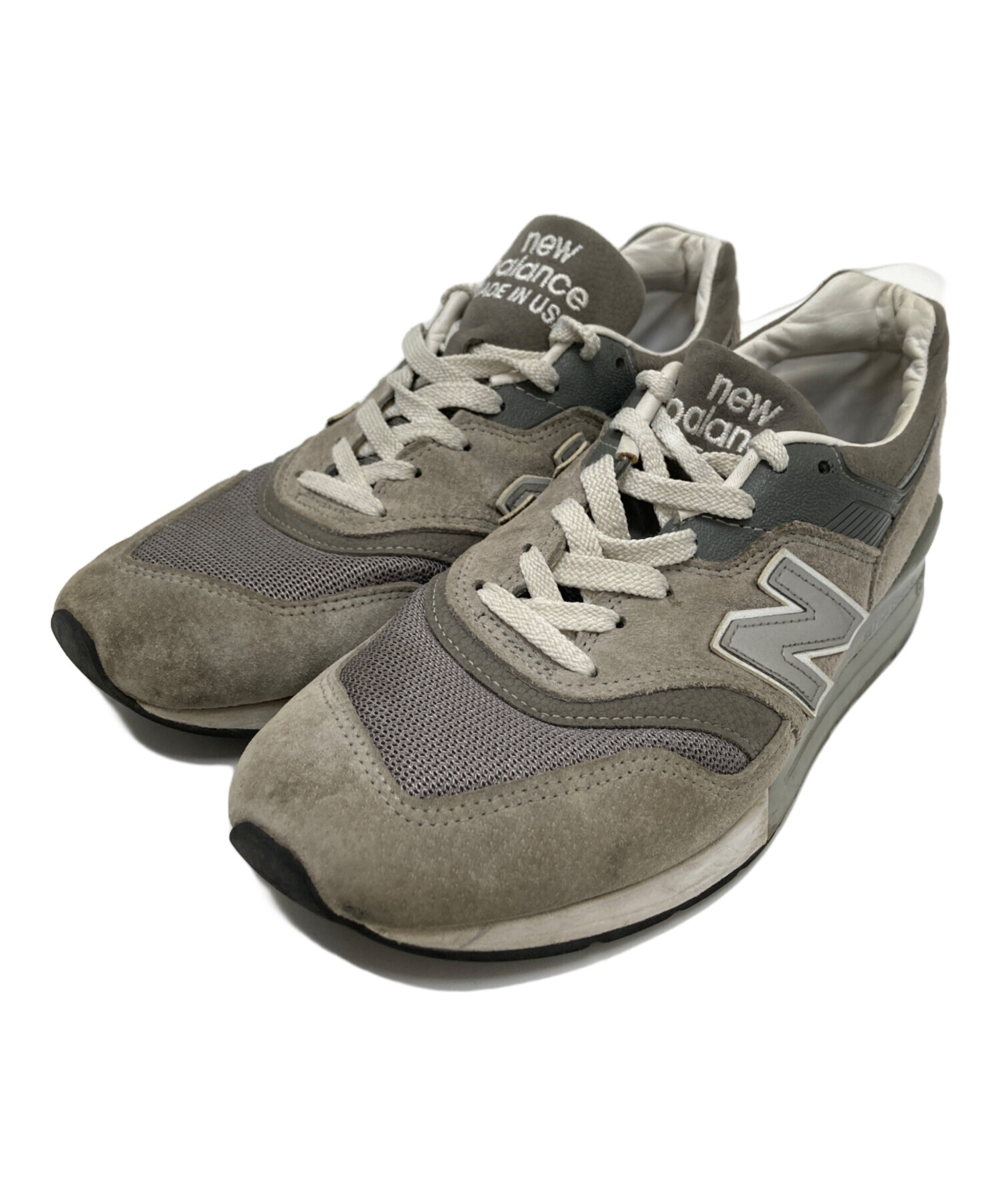 New Balance グレー スニーカー 中古・古着通販】NEW BALANCE (ニューバランス) スニーカー