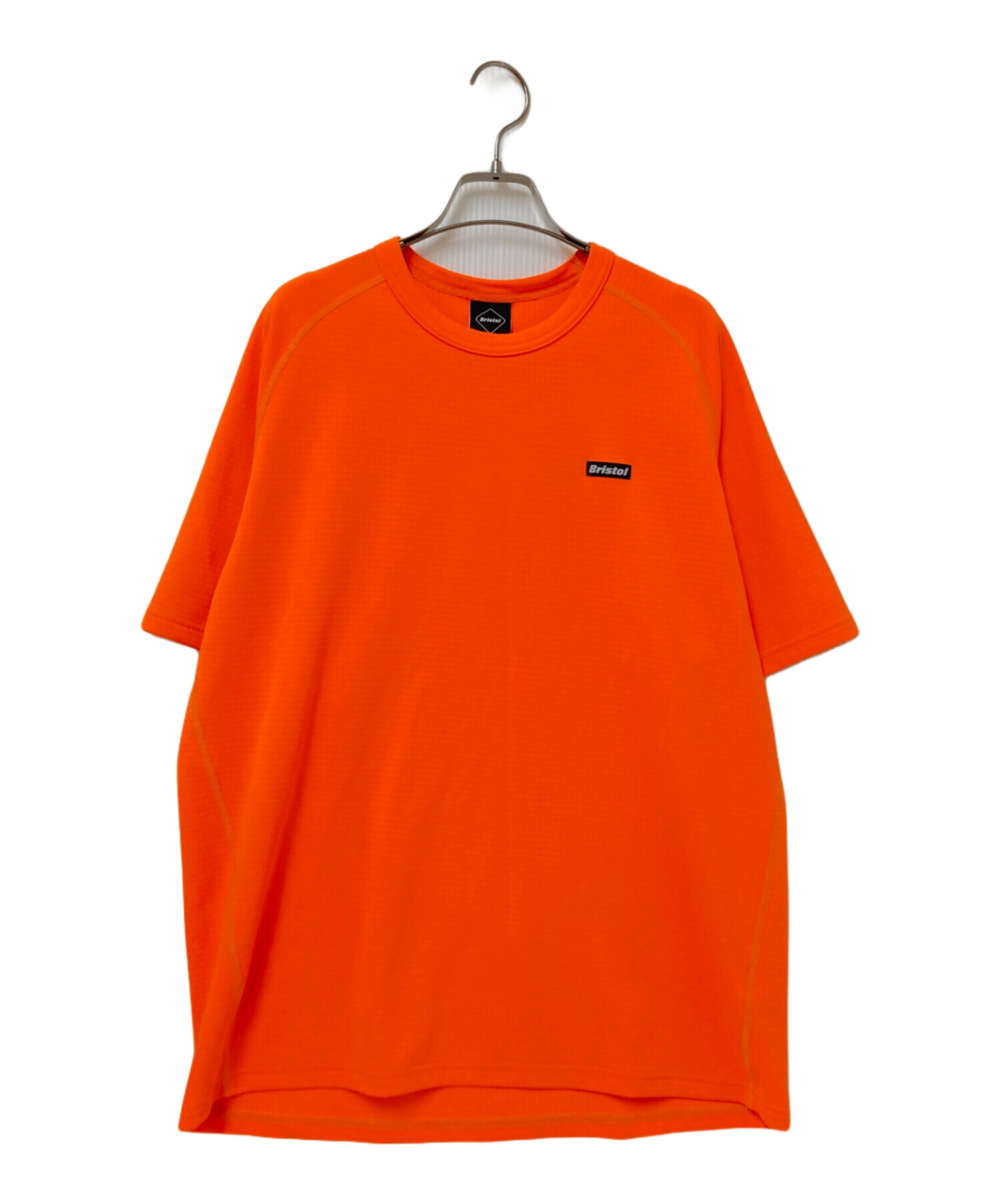 中古・古着通販】Bristol (ブリストル) 刺繍ロゴTシャツ オレンジ 