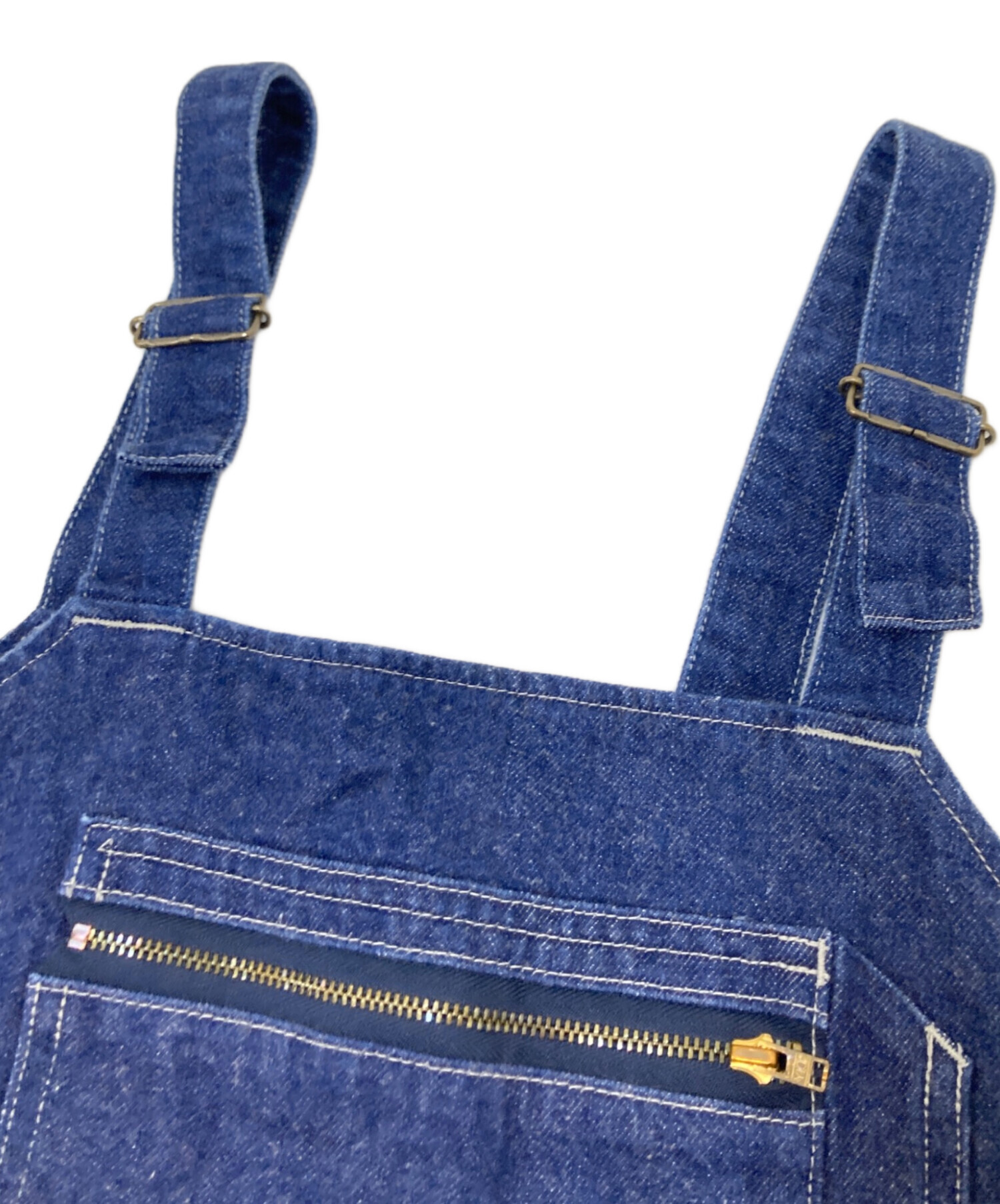 中古・古着通販】DANTON (ダントン) サロペットスカート インディゴ 