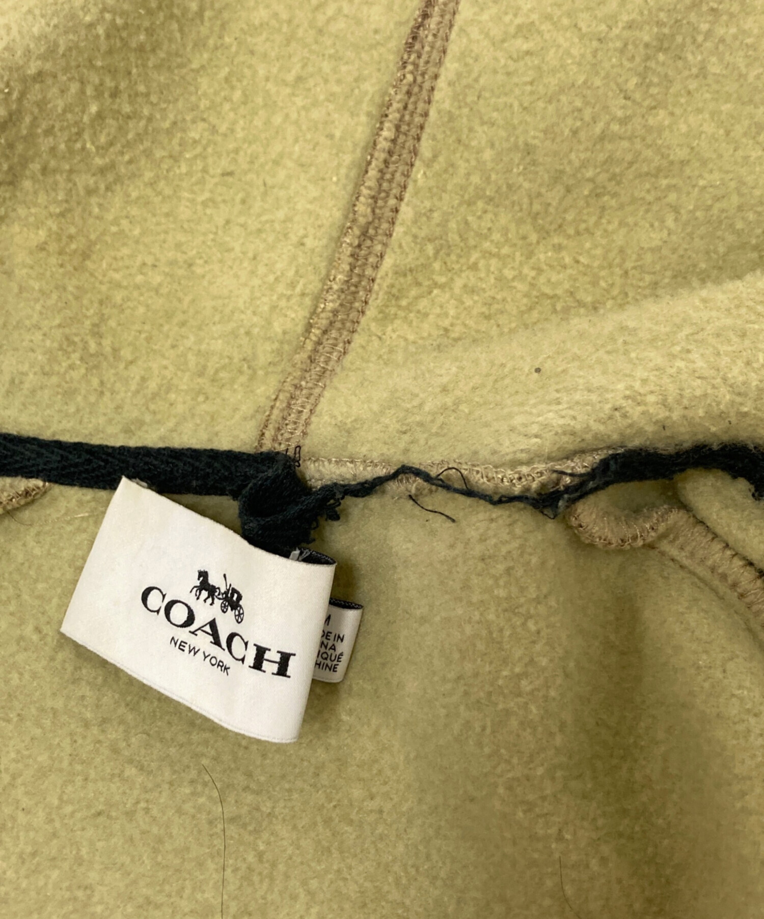 中古・古着通販】COACH (コーチ) モノグラムジップアップパーカー