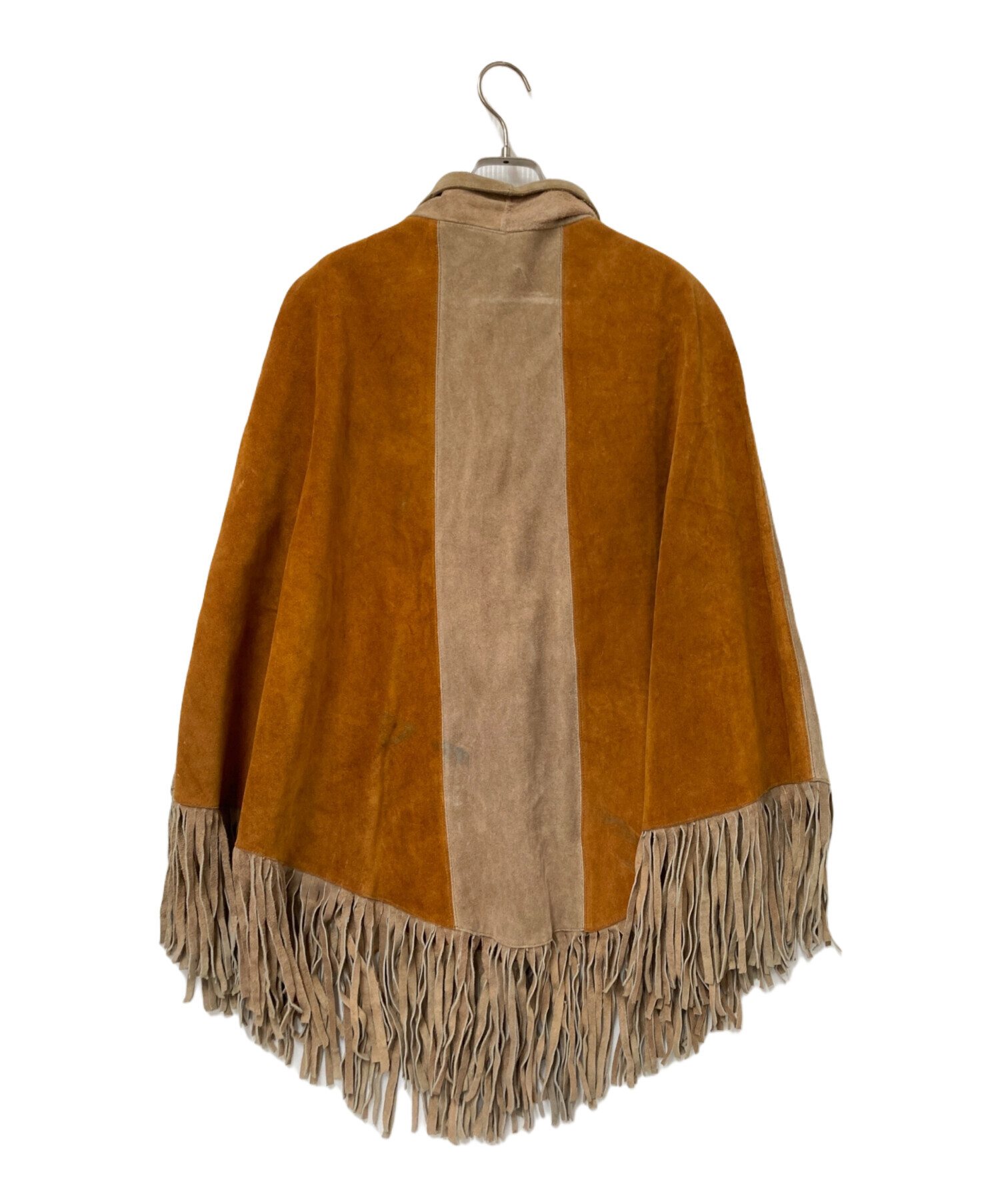 中古・古着通販】genume leather (ジェニュインレザー) レザーポンチョ