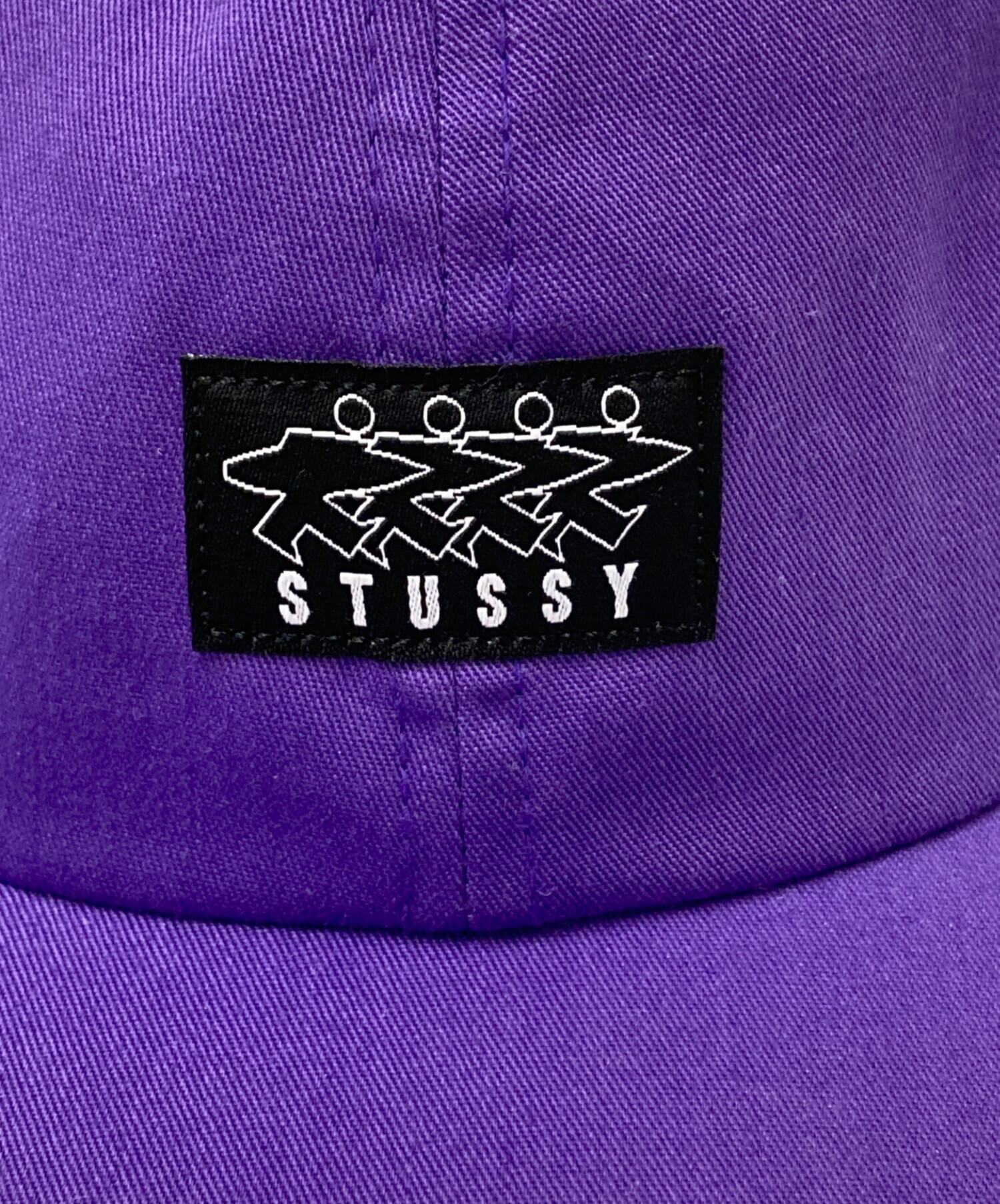 中古・古着通販】stussy (ステューシー) ロゴキャップ パープル サイズ