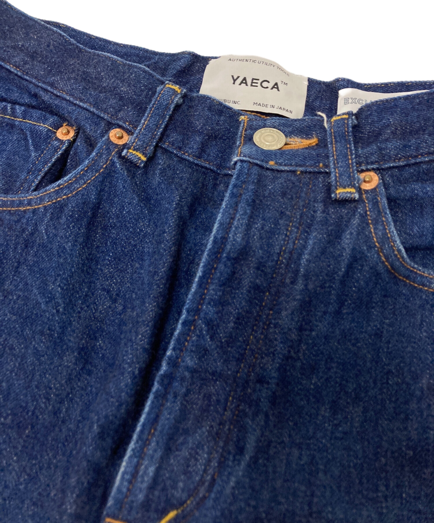 中古・古着通販】YAECA (ヤエカ) デニムパンツ インディゴ サイズ:29