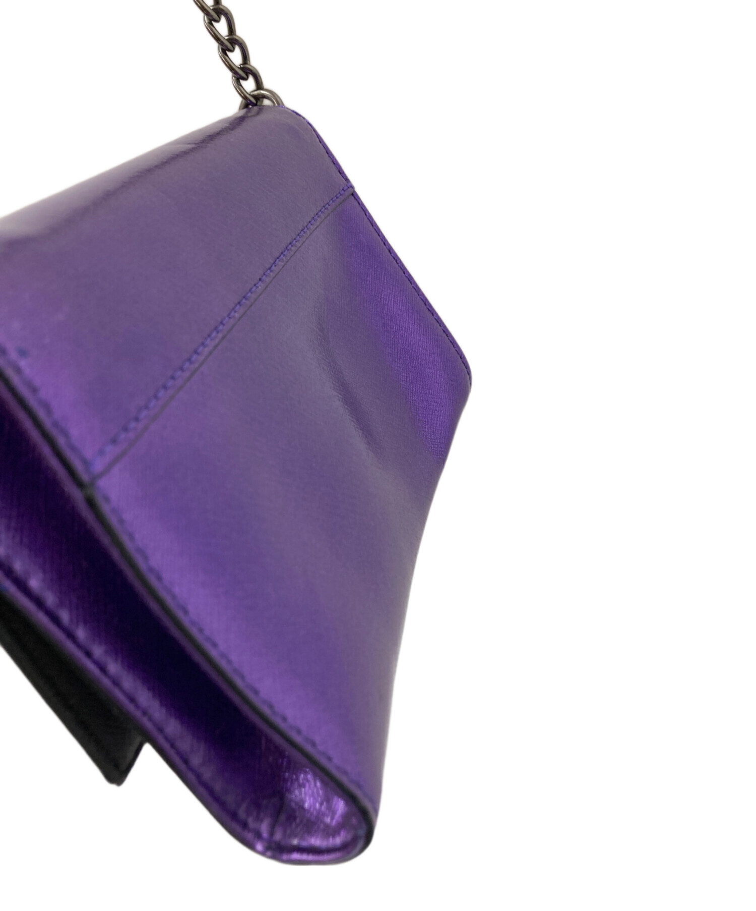 【kate spade】 パープル ショルダーバッグ 中古・古着通販】Kate Spade (ケイトスペード) メタリックショルダー