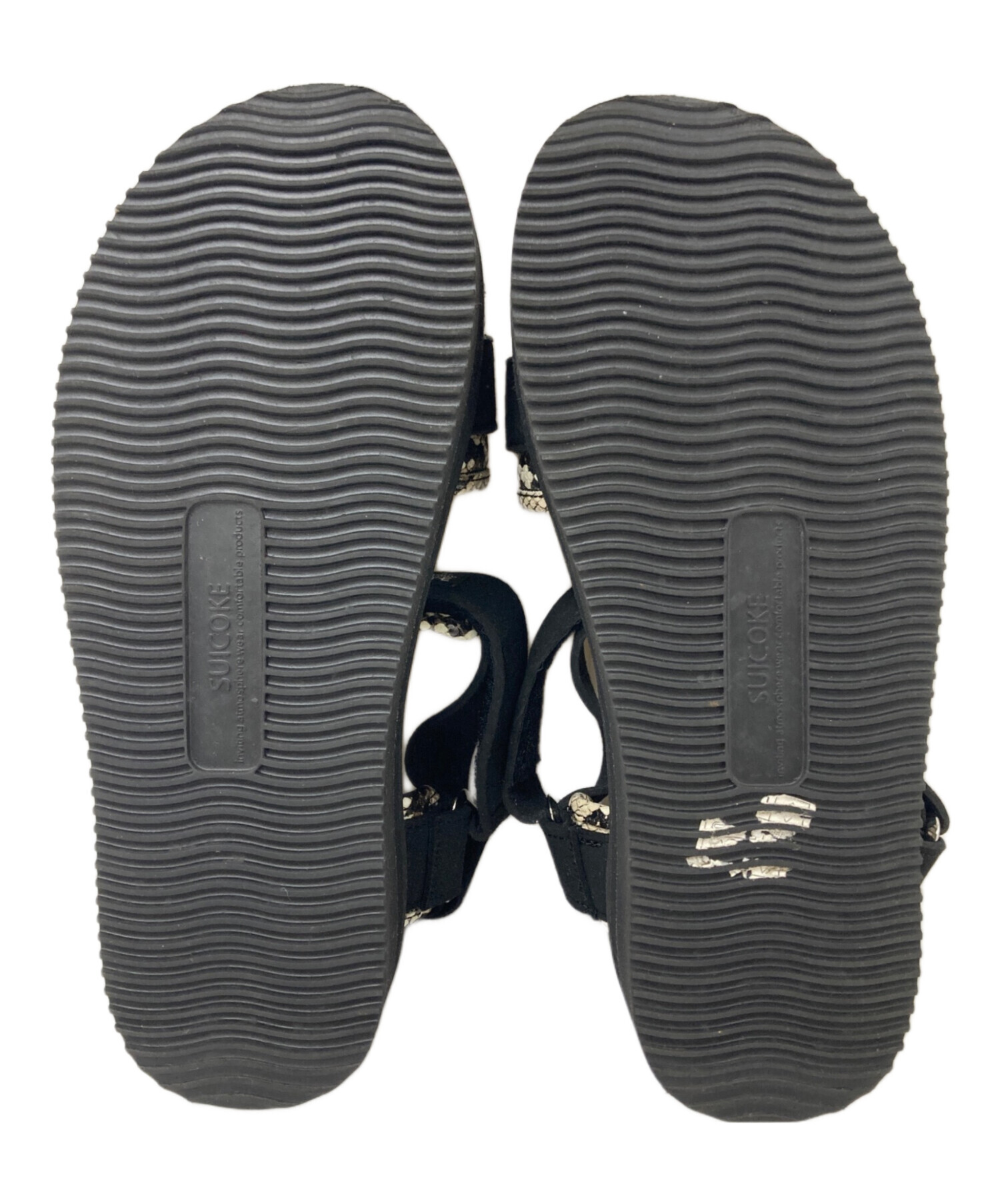 中古・古着通販】suicoke (スイコック) サンダル ブラック サイズ:24.0