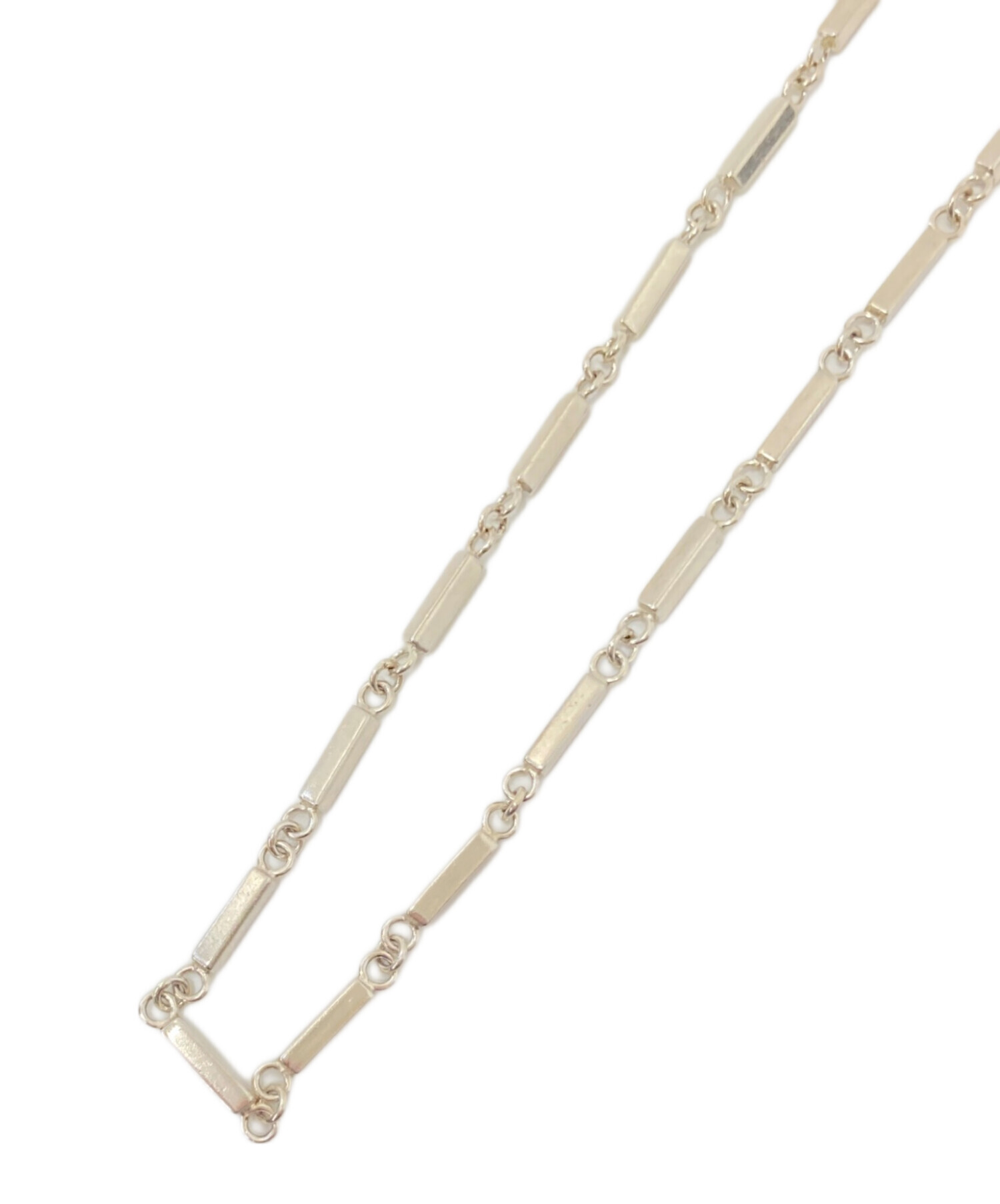 中古・古着通販】Calvin Klein (カルバンクライン) シルバーネックレス 