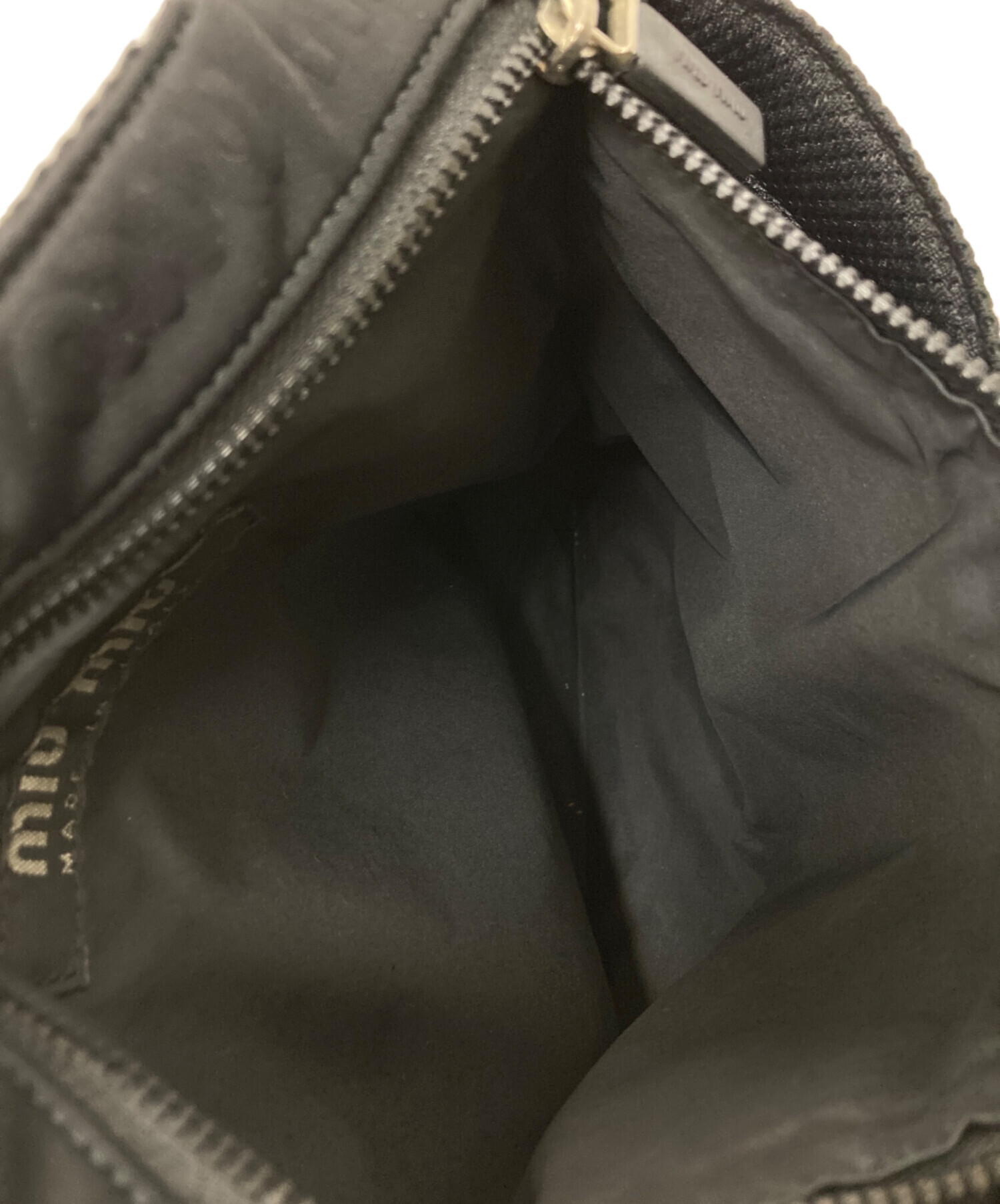 中古・古着通販】MIU MIU (ミュウミュウ) メッシュショルダーバッグ