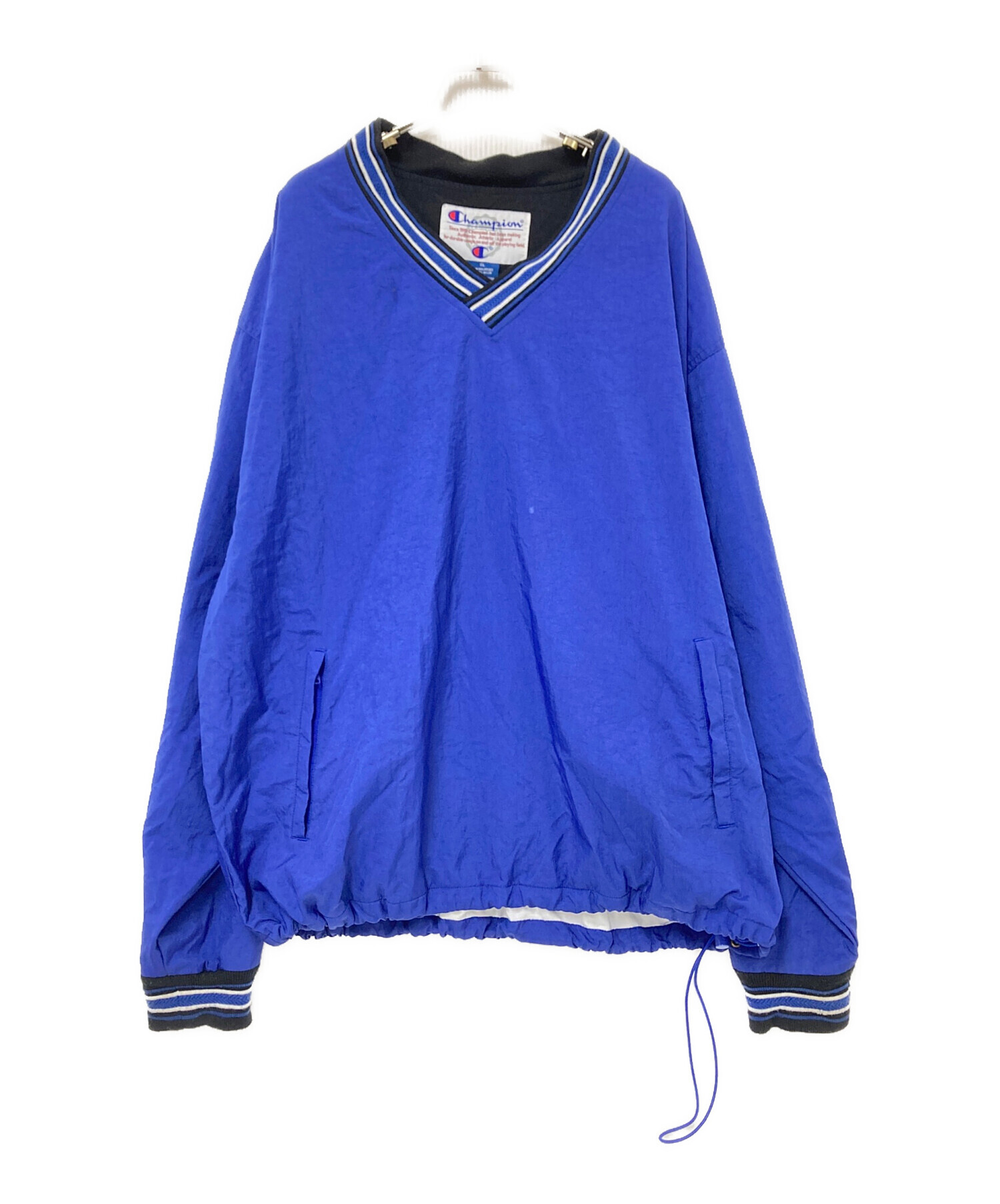 中古・古着通販】Champion (チャンピオン) 90'Sピステ ブルー×ホワイト