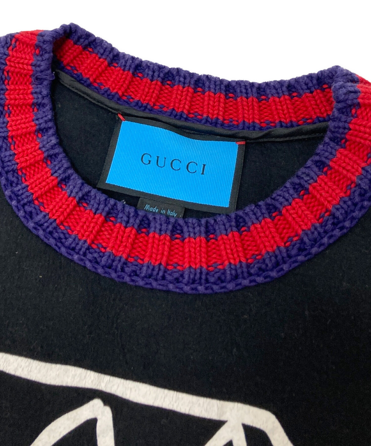 中古・古着通販】GUCCI (グッチ) ダイヤプリントGGロゴスウェット