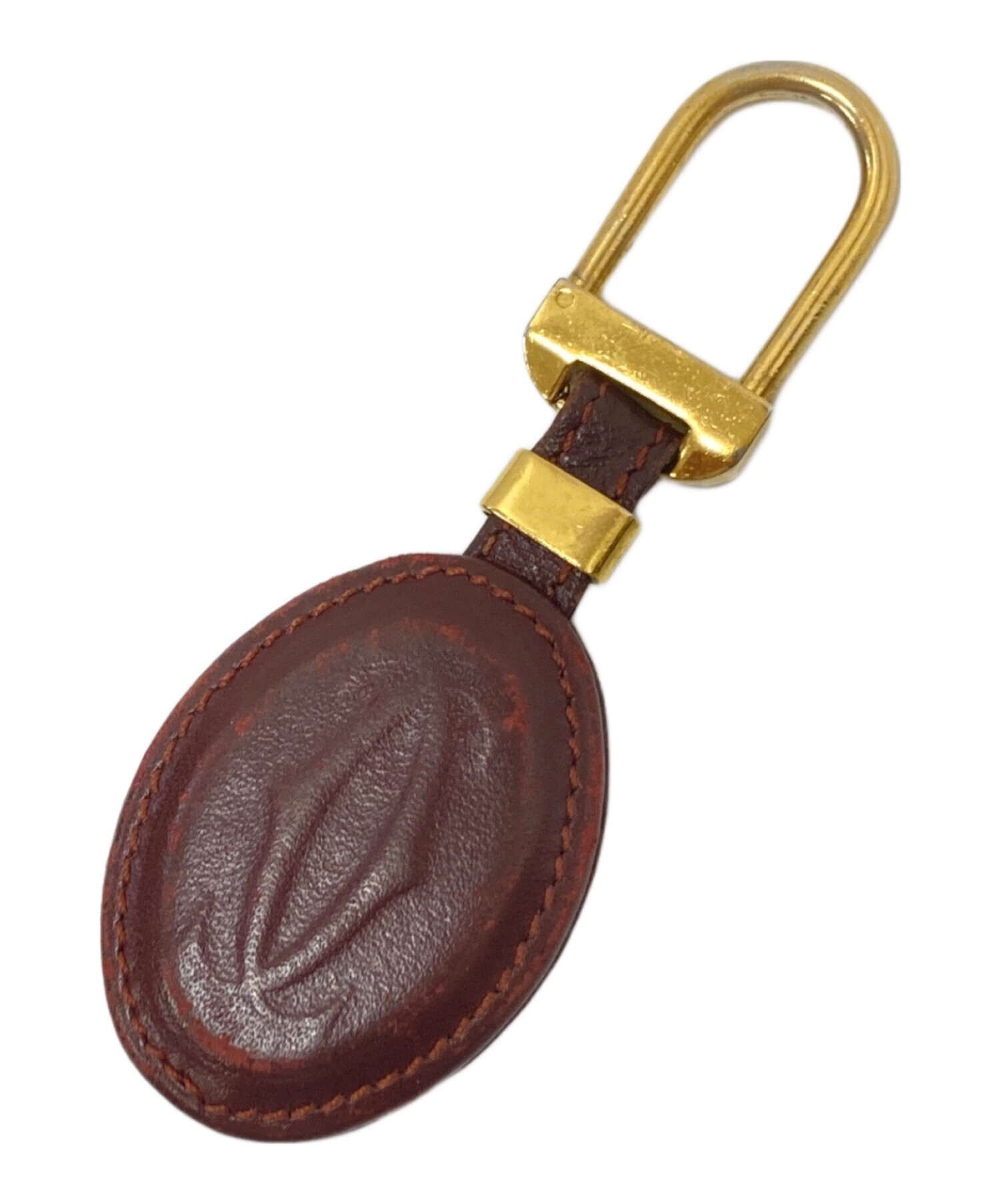 中古・古着通販】Cartier (カルティエ) キーホルダー ブラウン サイズ